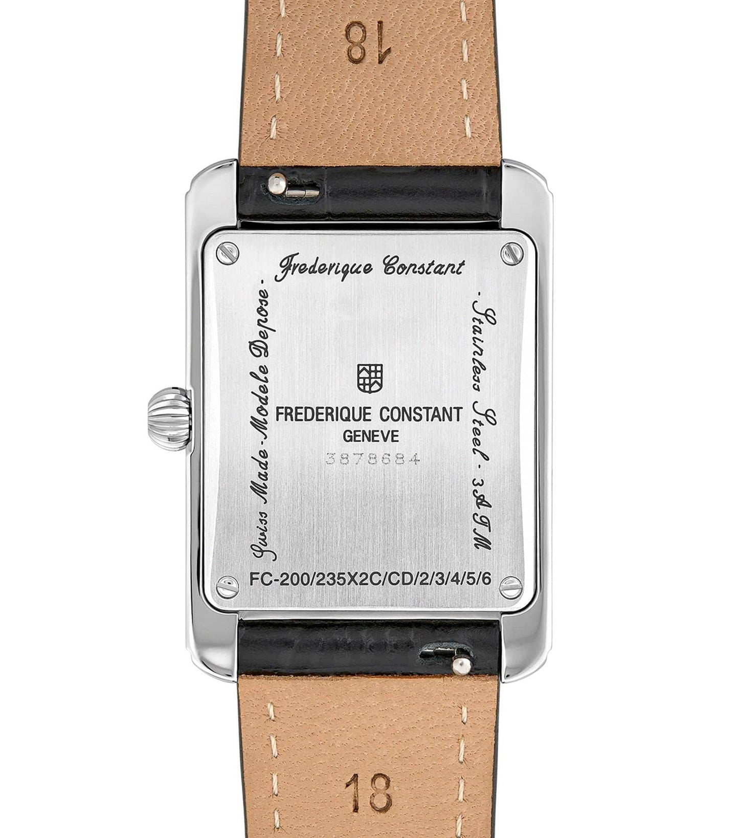 Classics Carree Small Seconds Quartz Watch Women