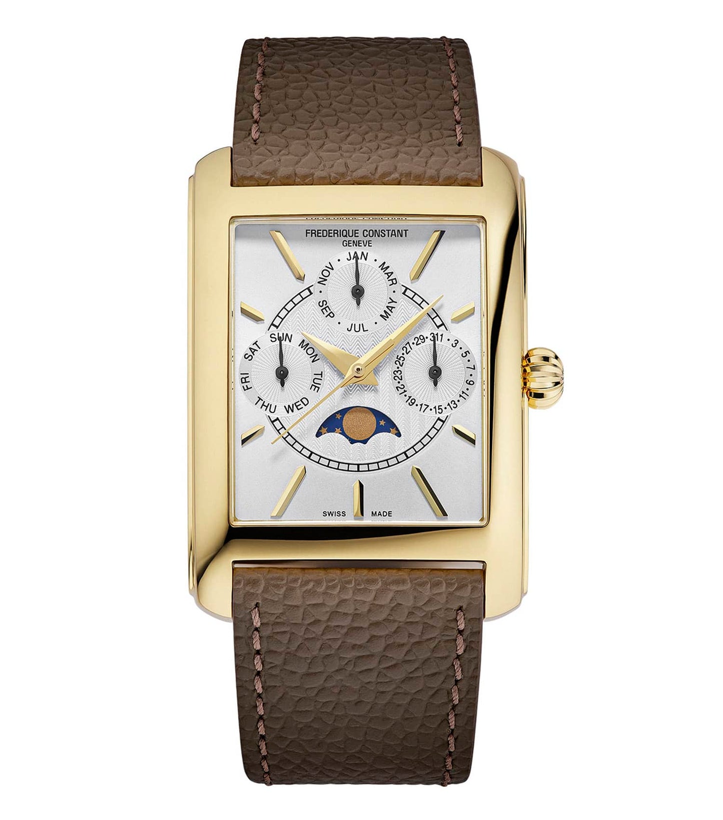 Classics Carree Calendar Moonphase