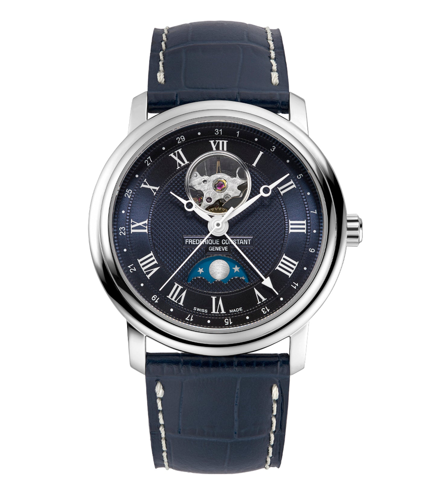 Classics Heart Beat Moonphase Date