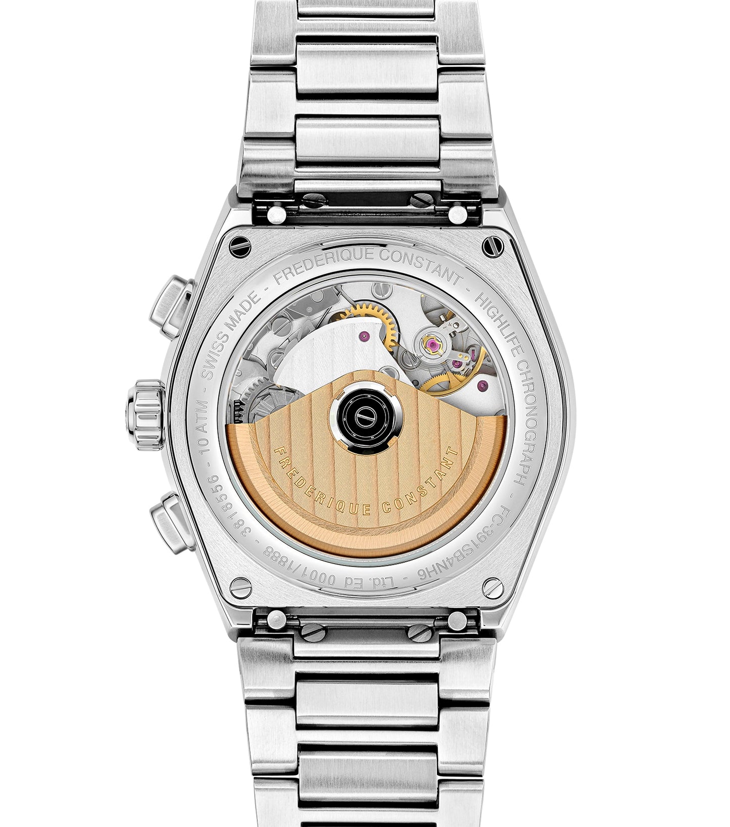 Highlife Silver Automatic Watch Men