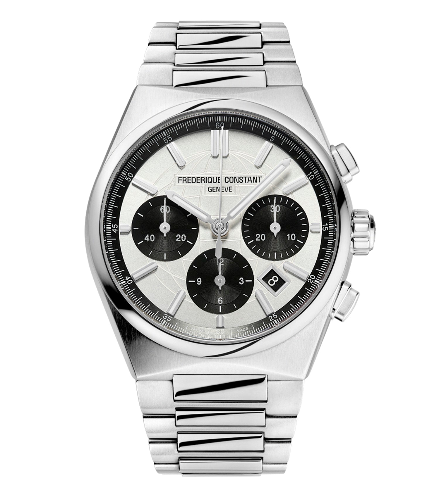 Highlife Silver Automatic Watch Men