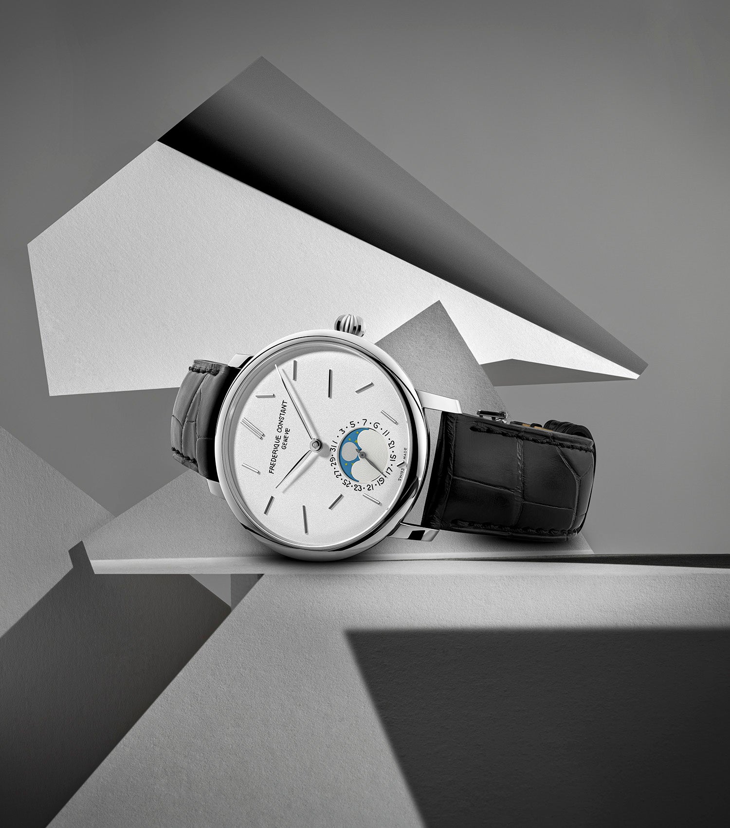 Manufacture Slimline Moonphase Date