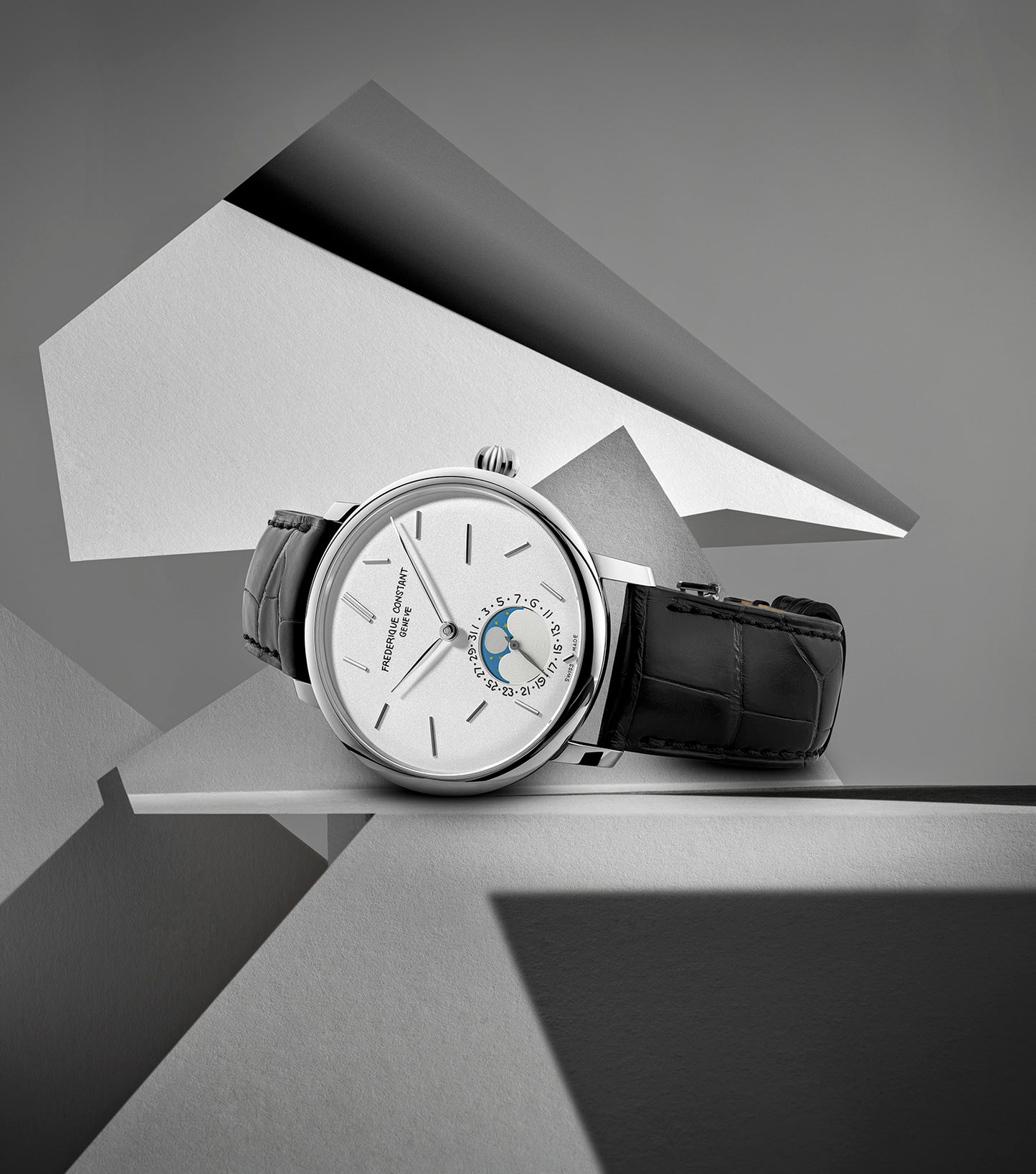Manufacture Slimline Moonphase Date