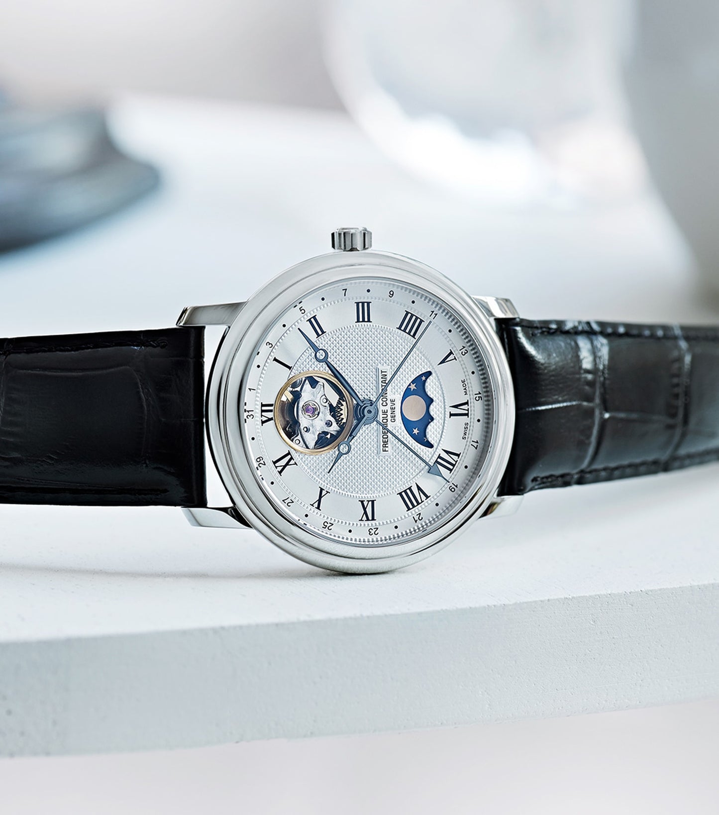 Classics Silver  Automatic Watch Men