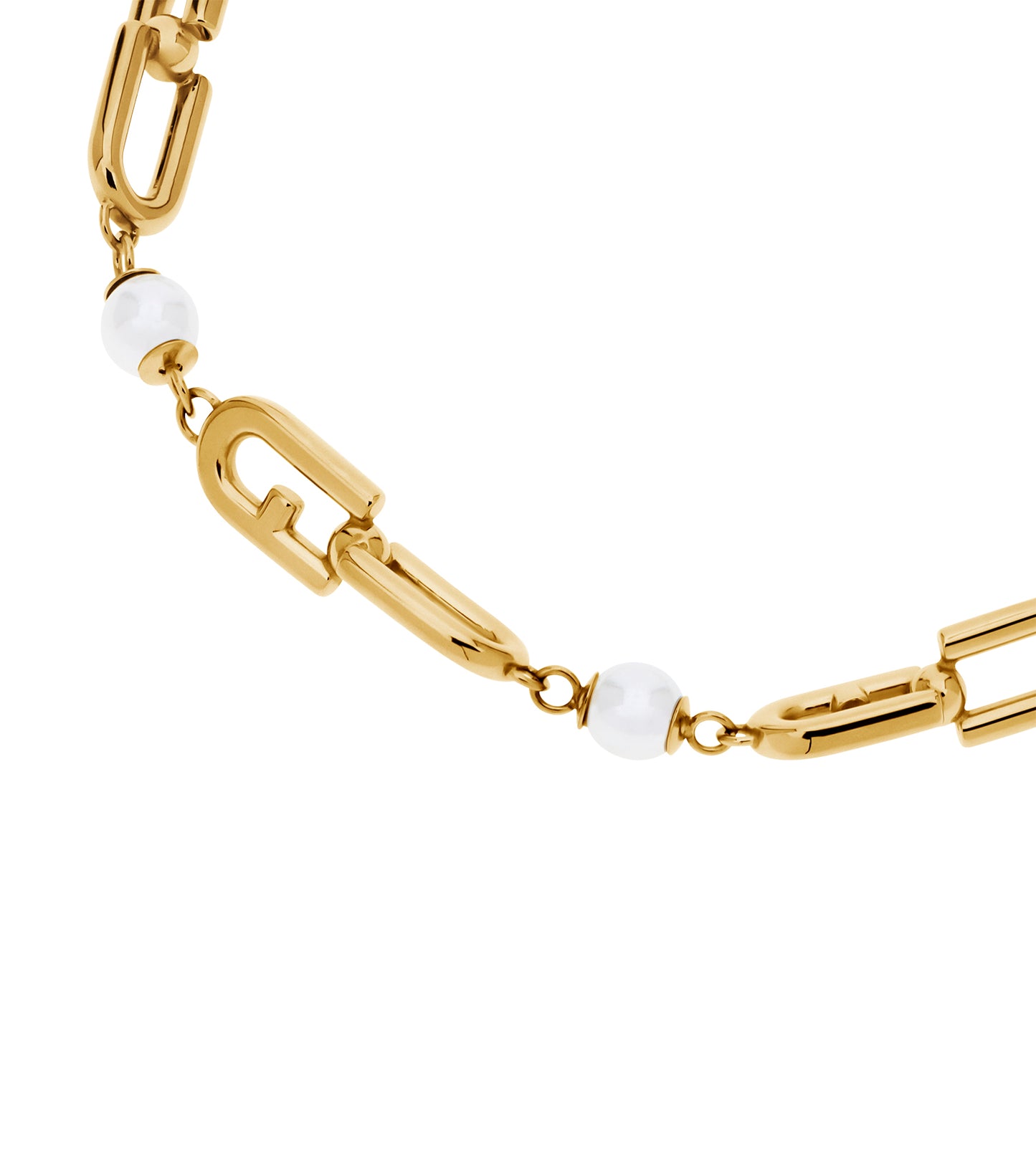 Women CHAINED LOGO Bracelet Gold
