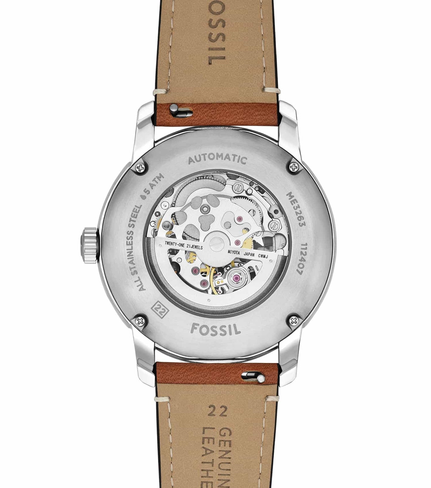 Men Fossil Heritage Quartz Watch 43Mm