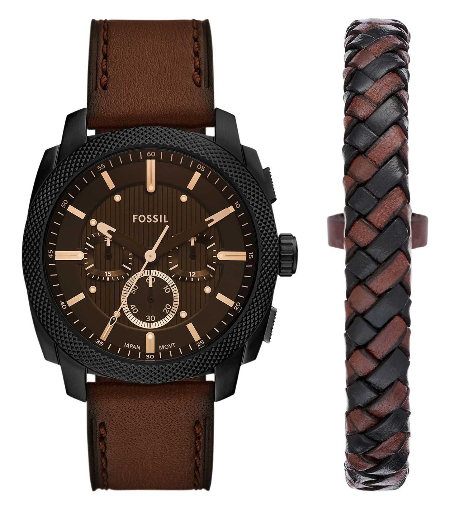 Men MACHINE Quartz Watch 44mm