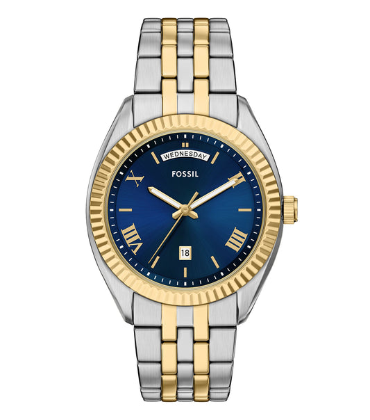 Men Campbell Quartz/3 Hand Day-Date Watch 42mm