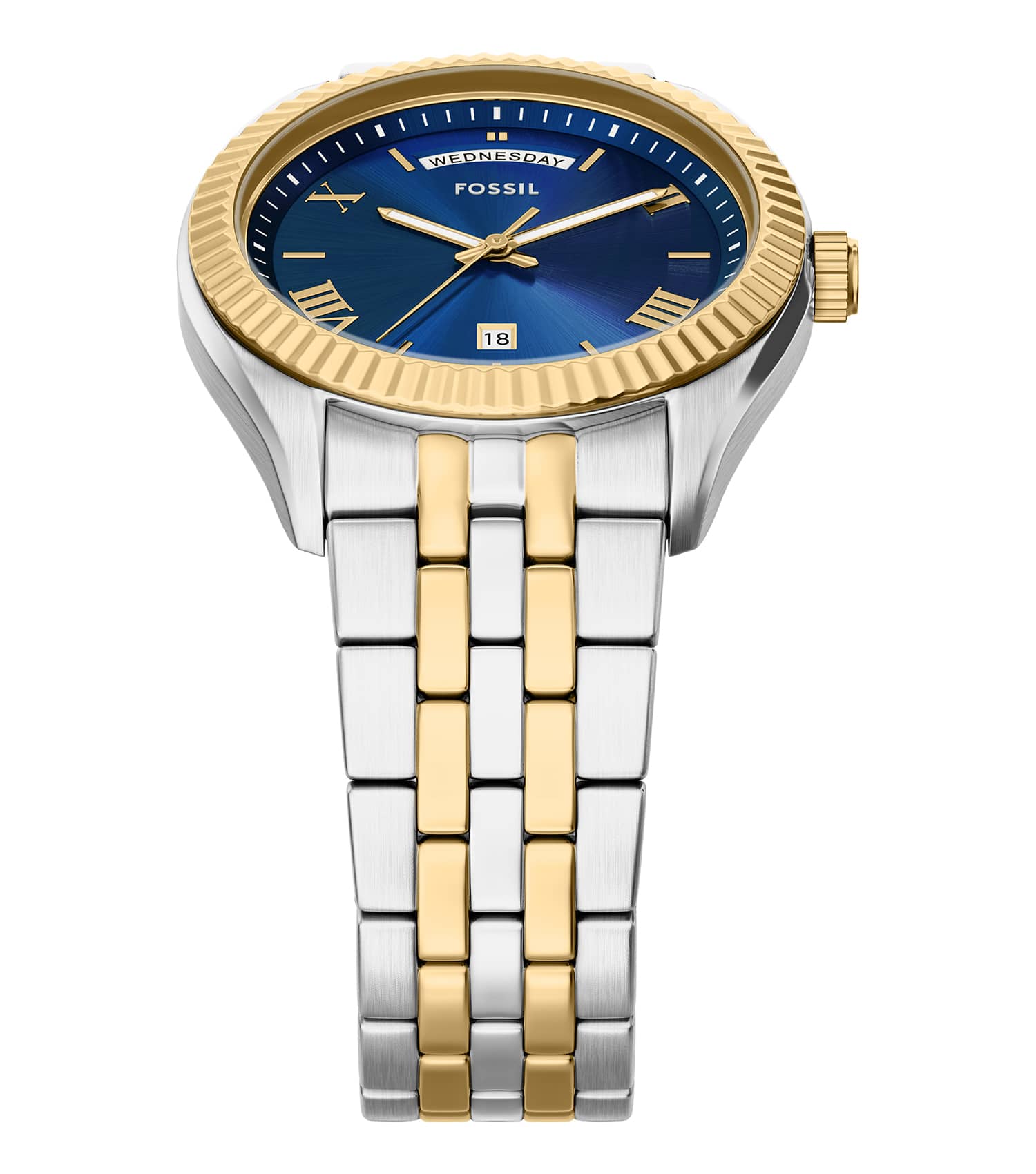 Men Campbell Quartz/3 Hand Day-Date Watch 42mm