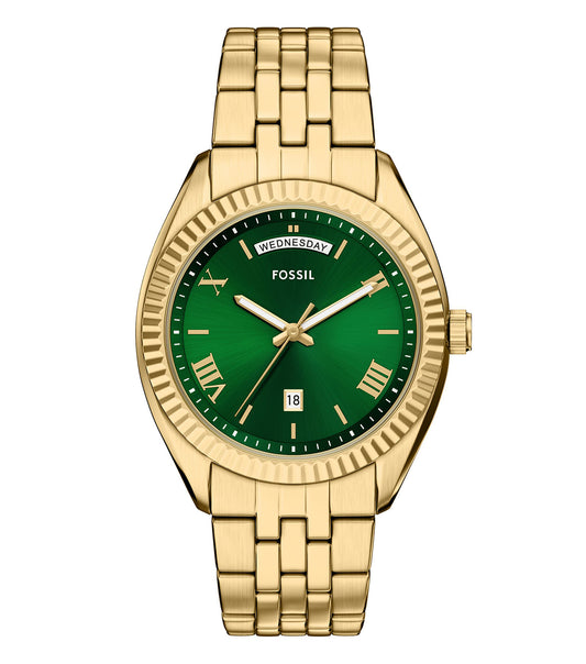 Men Campbell Quartz/3 Hand Day-Date Watch 42mm