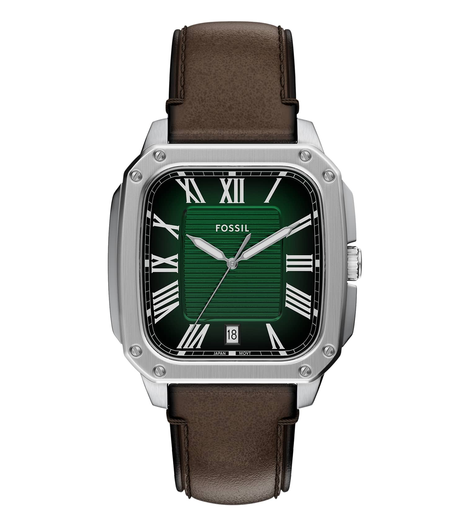 Men Crosby Quartz/3 Hand Date Watch 42mm