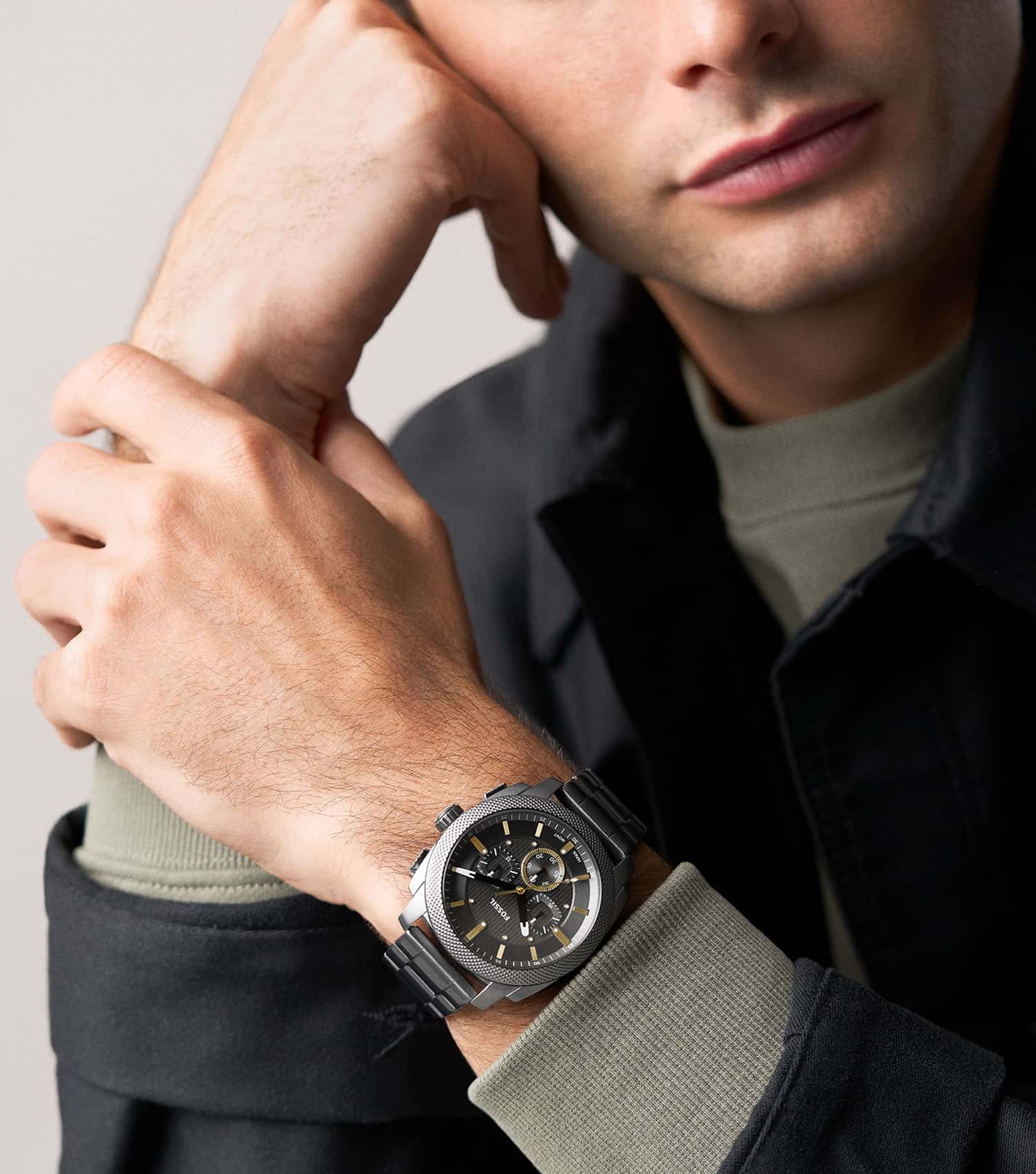 MEN MACHINE CHRONOGRAPH Watch 44MM