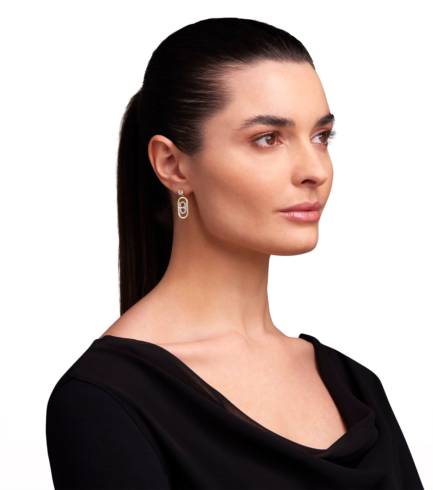 Women OOH Earrings Gold