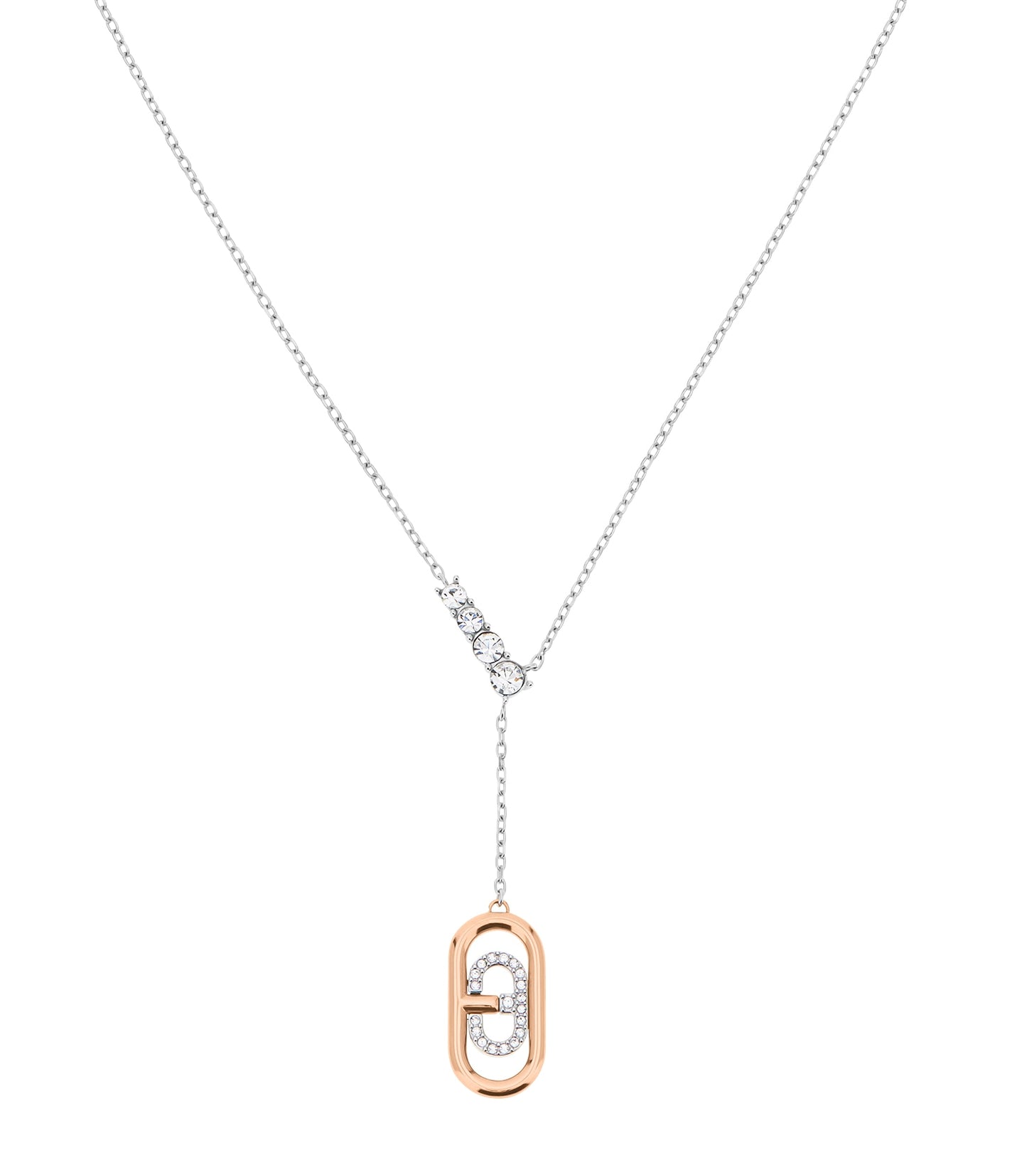 Women OOH Necklace Silver