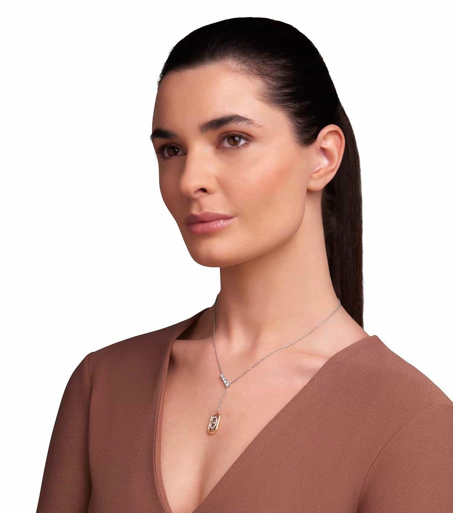 Women OOH Necklace Silver