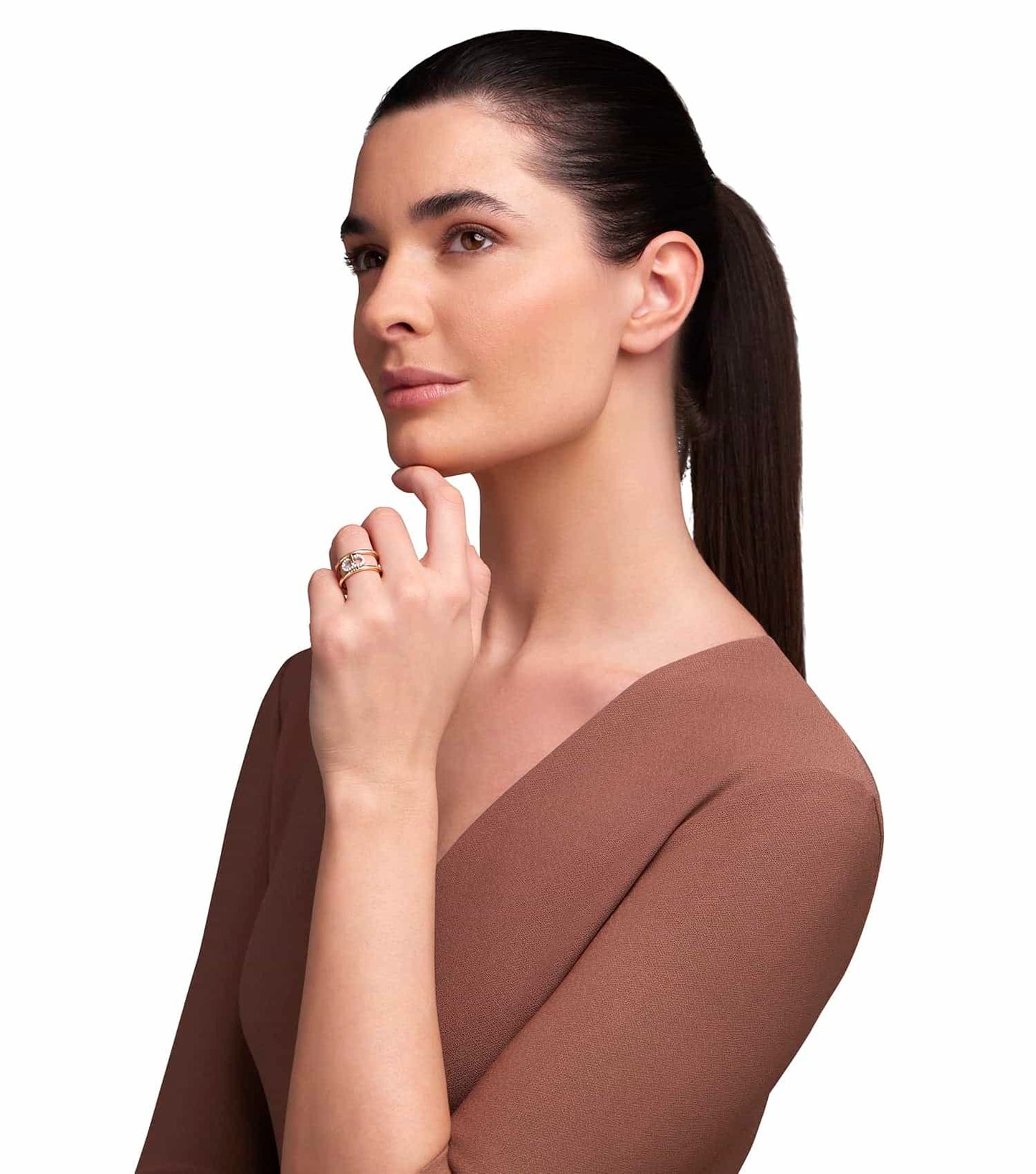 Women OOH Ring Silver