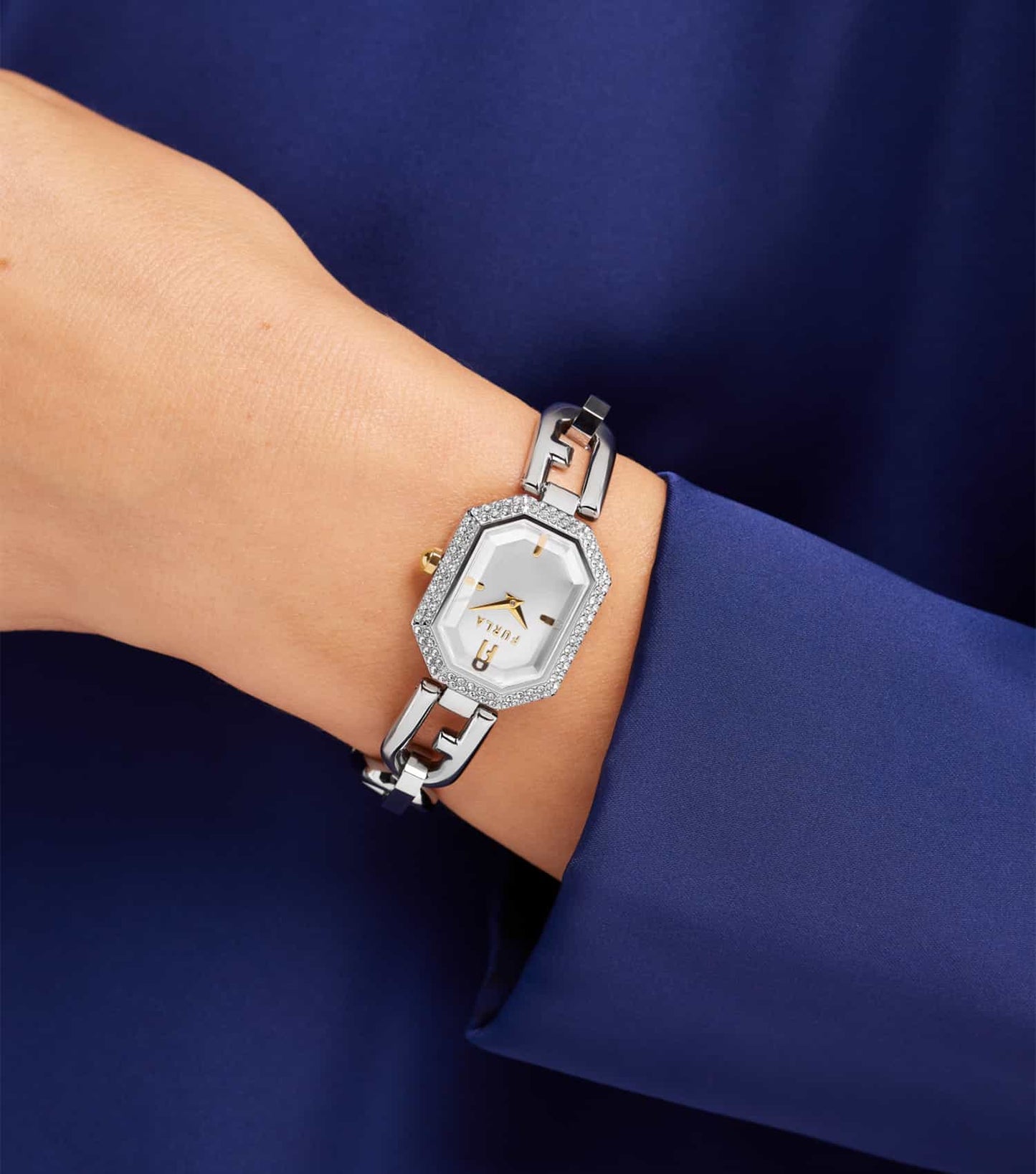 Women Octagonal Quartz Watch 22x28mm