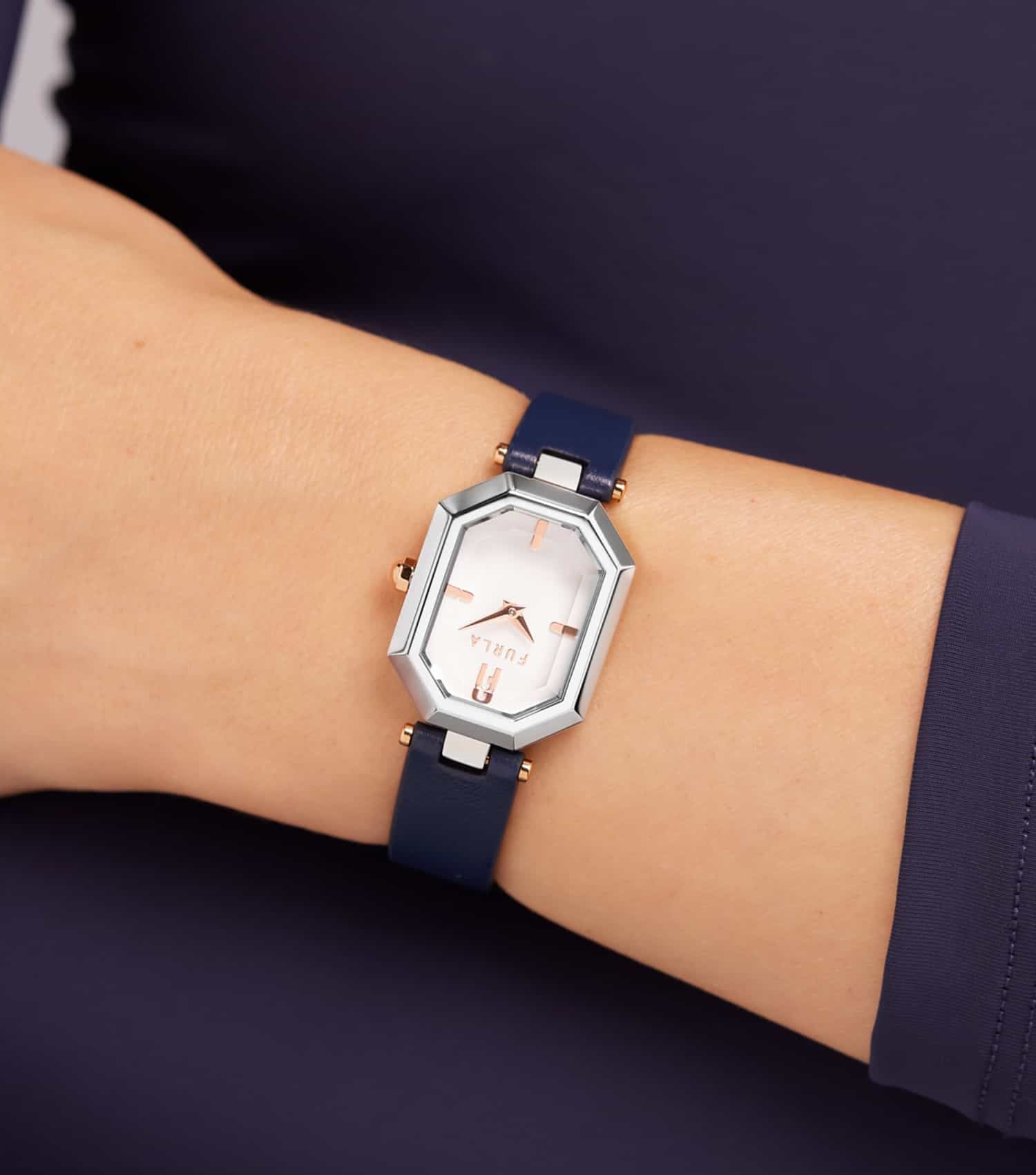 Women Octagonal Quartz Watch 22x28mm