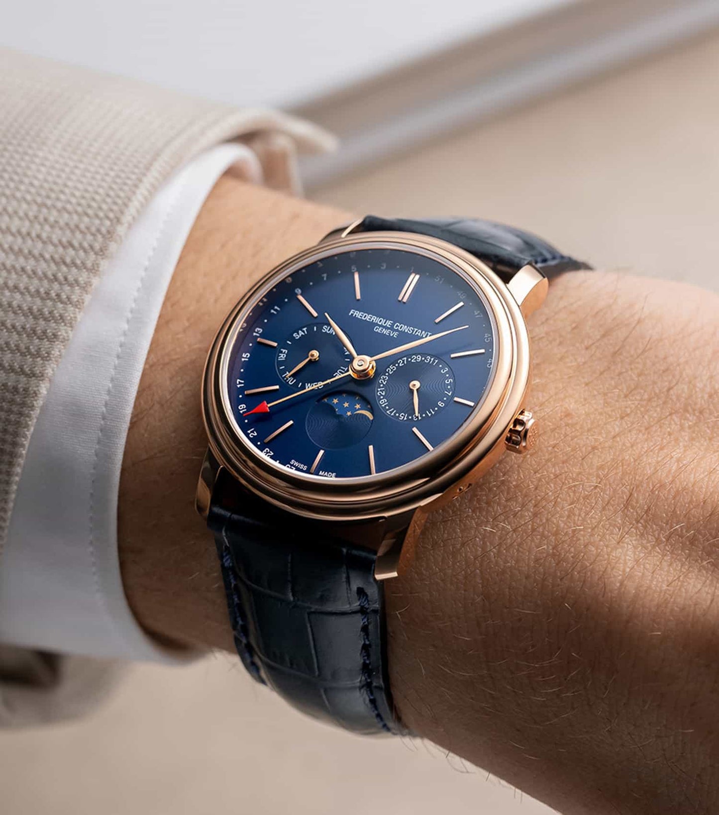 Classics Blue Analog Watch Men