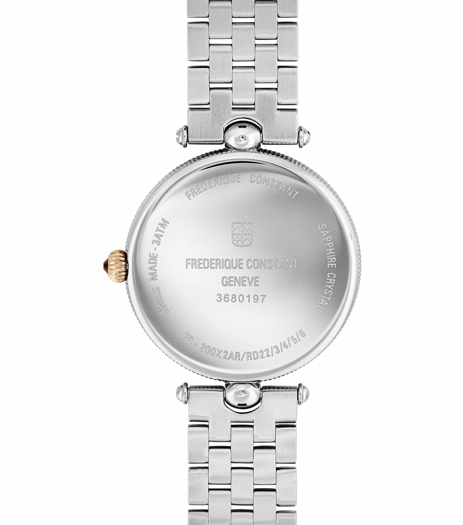 Art Deco Silver Circular Analog Watch Women