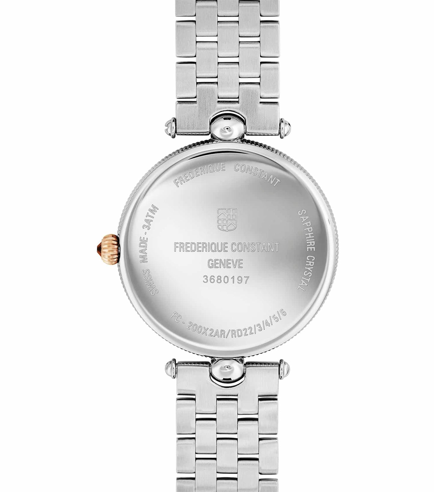 Art Deco Silver Circular Analog Watch Women