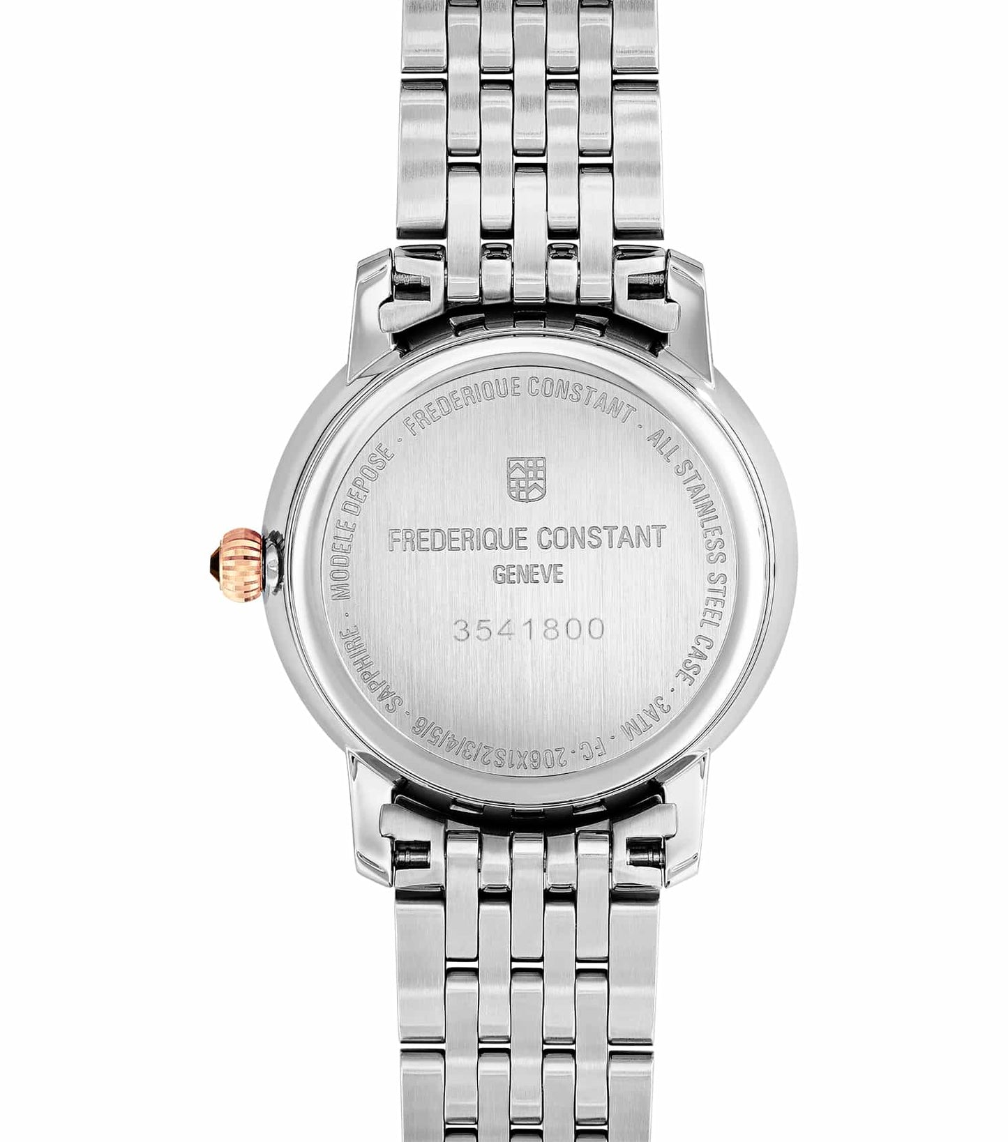 Slimline White Analog Watch Women