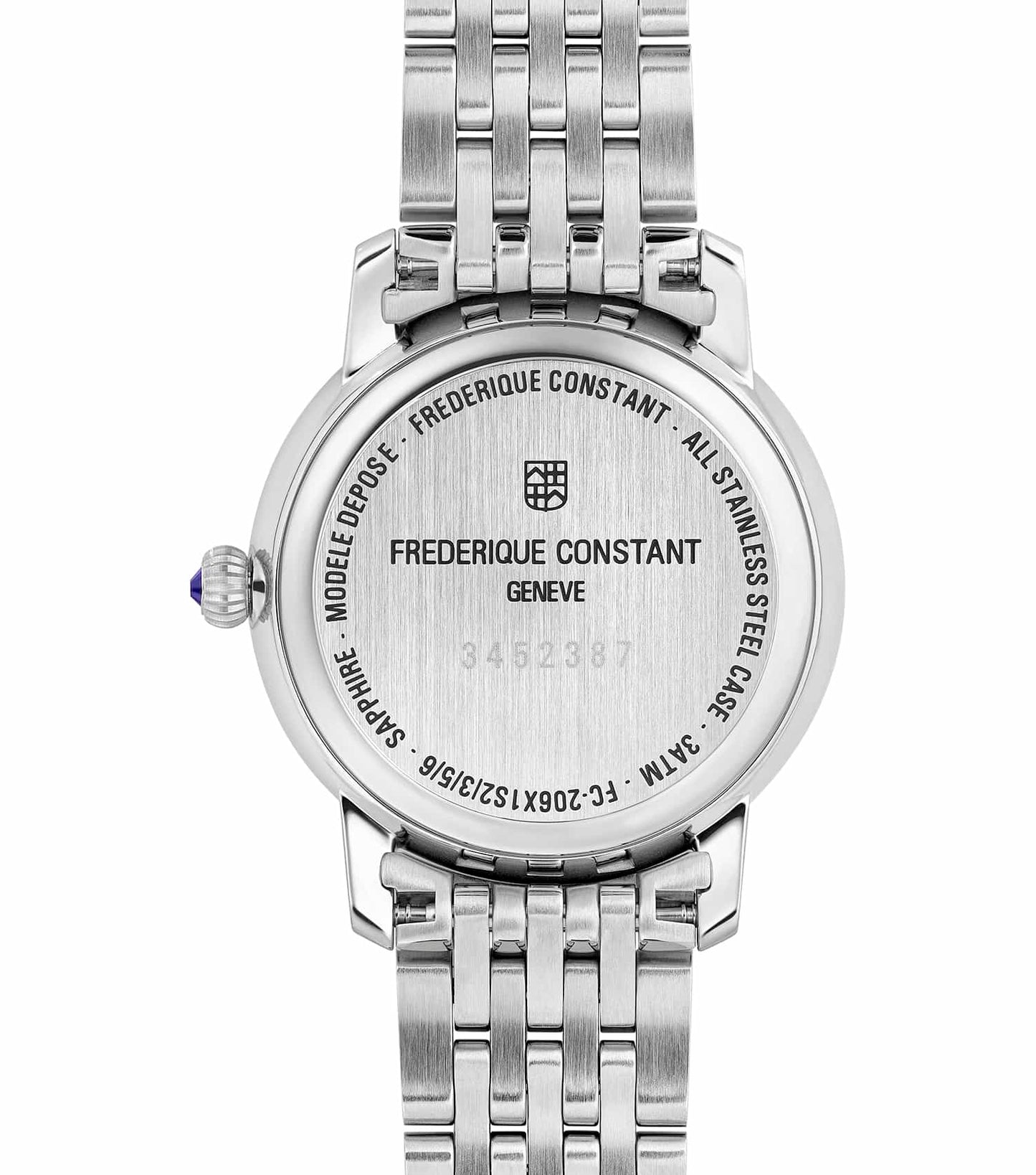 Slimline White Analog Watch Women