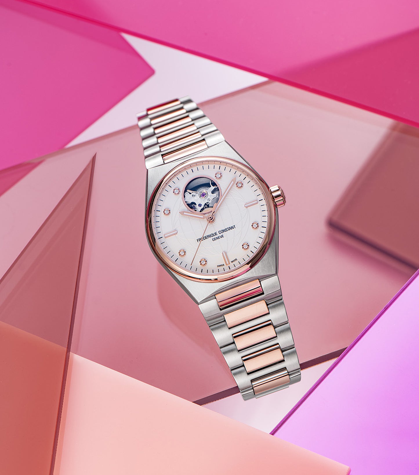 Highlife White  Automatic Watch Women