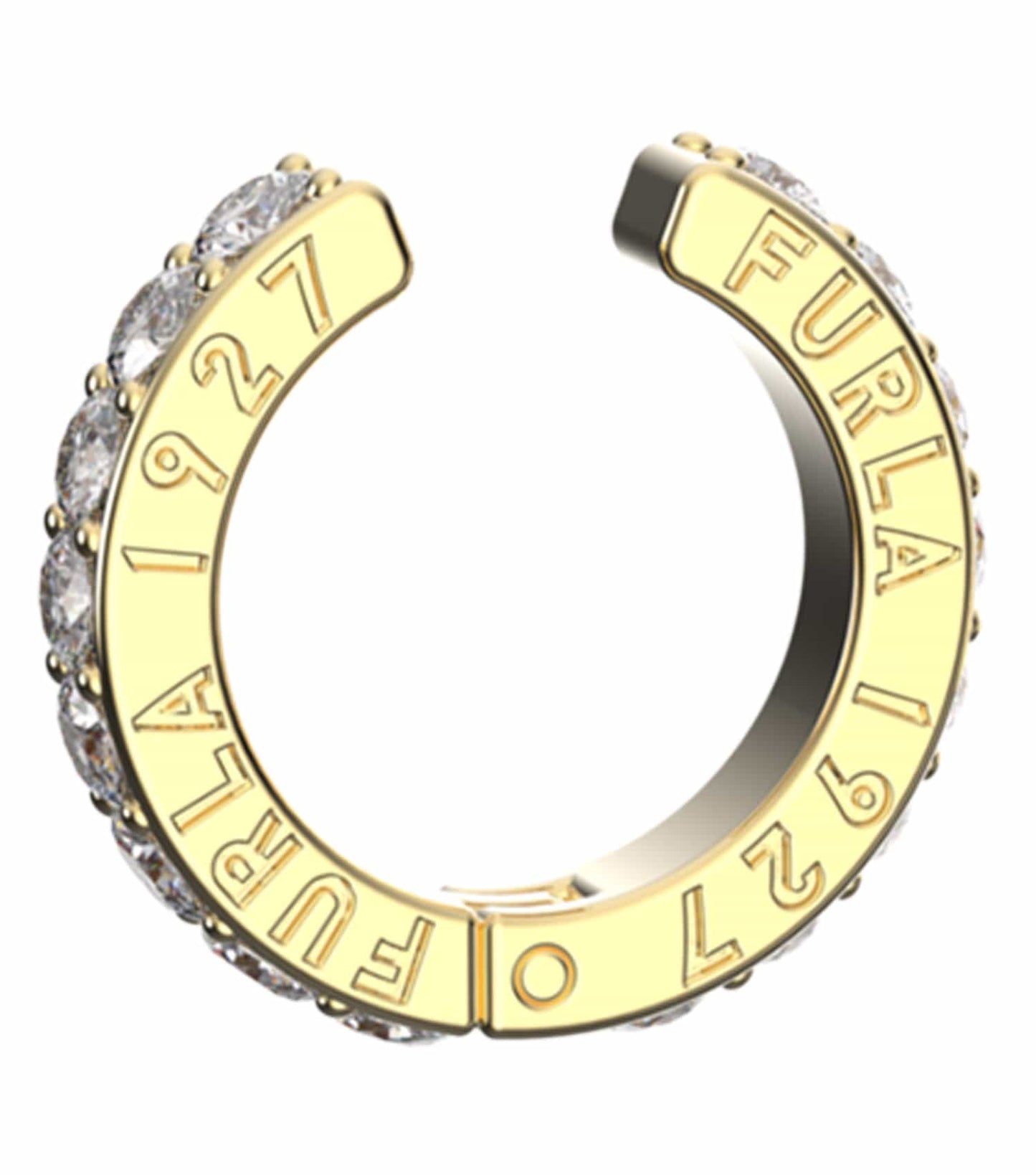 Women 1927 Earrings Gold Stainless steel & crystals OS / Gold