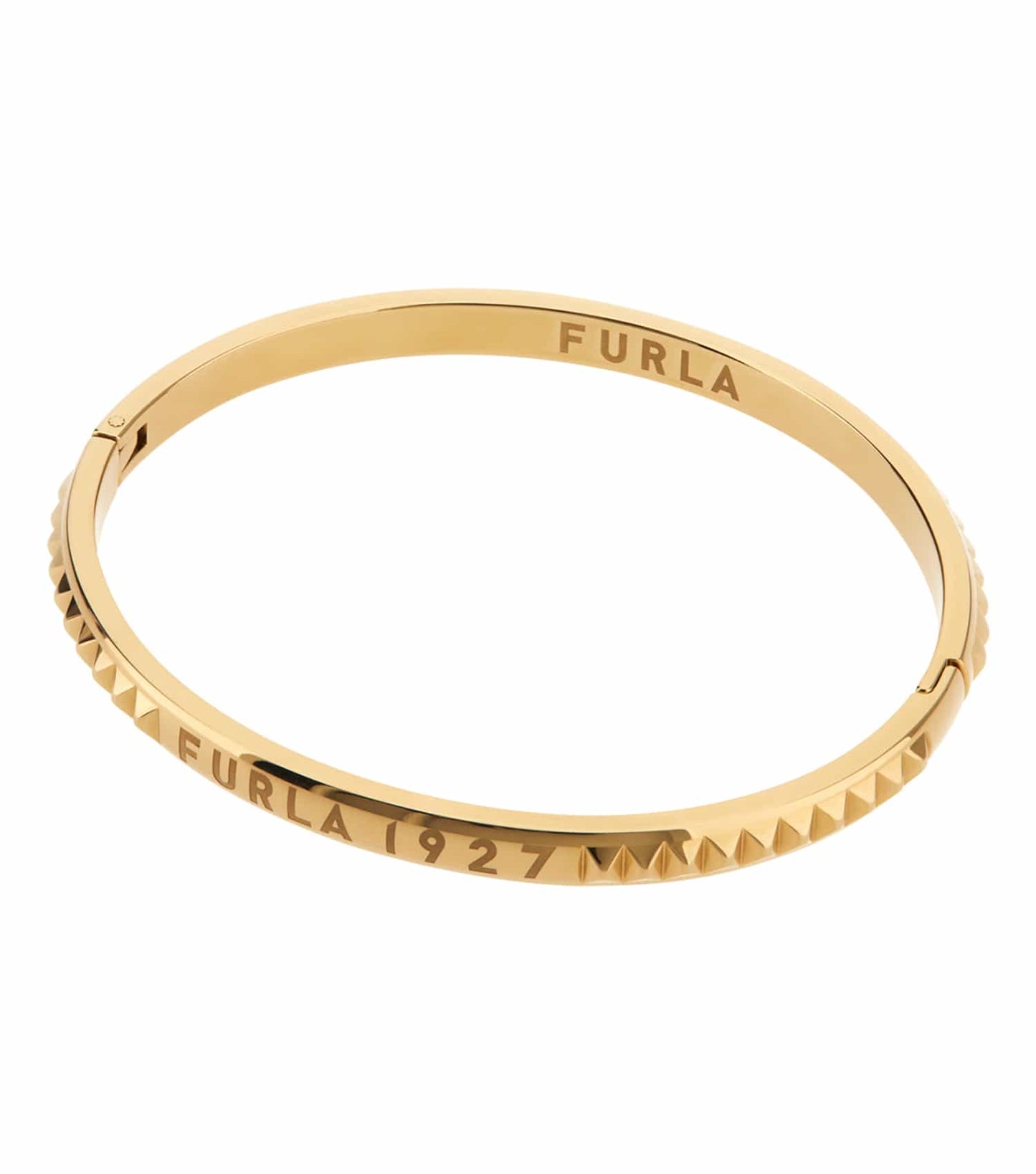 Women Studs Bracelet Gold Stainless steel & crystals
