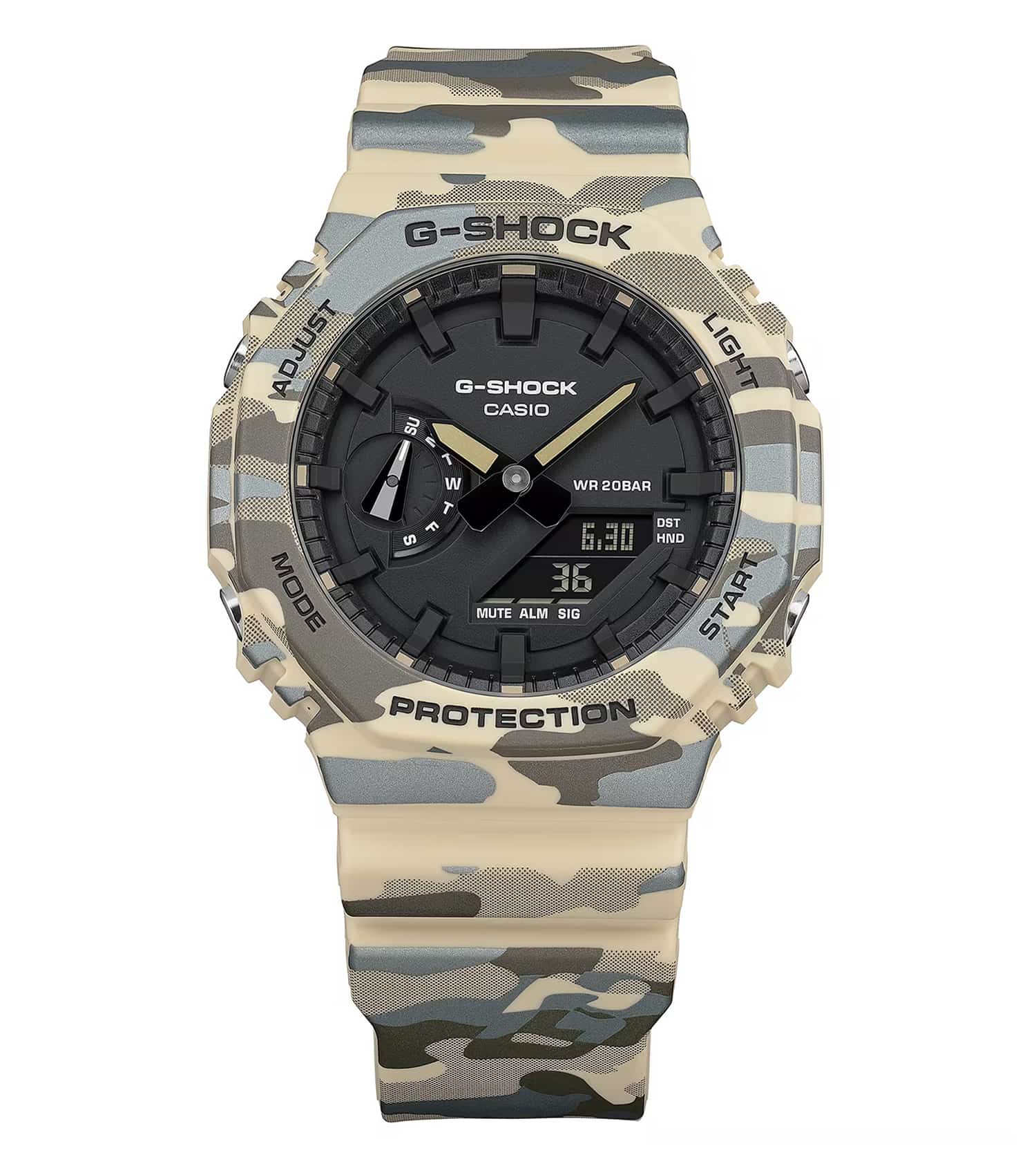 G-Shock 2100 Series Analog-Digital Men Watch Ga-2100Cm-5Adr