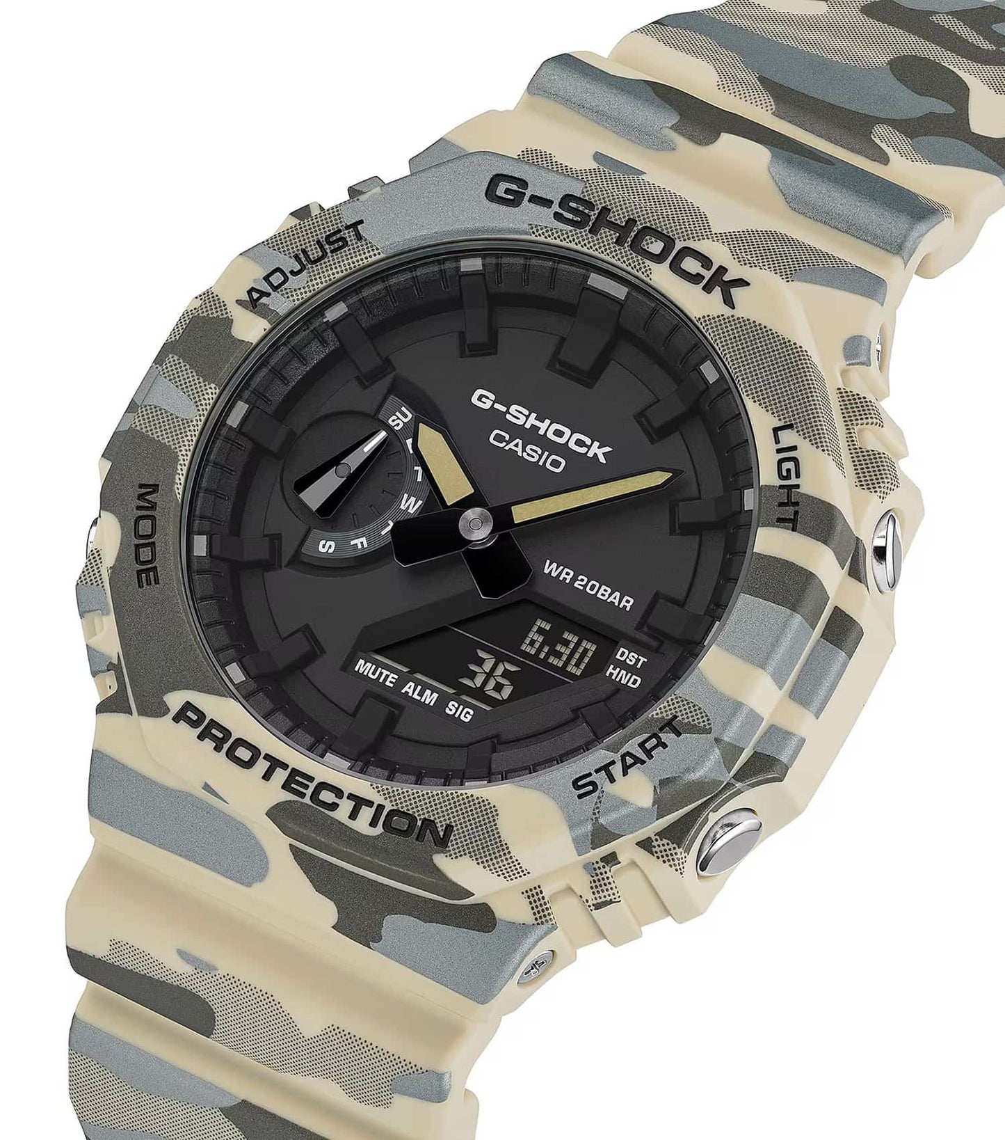 G-Shock 2100 Series Analog-Digital Men Watch Ga-2100Cm-5Adr