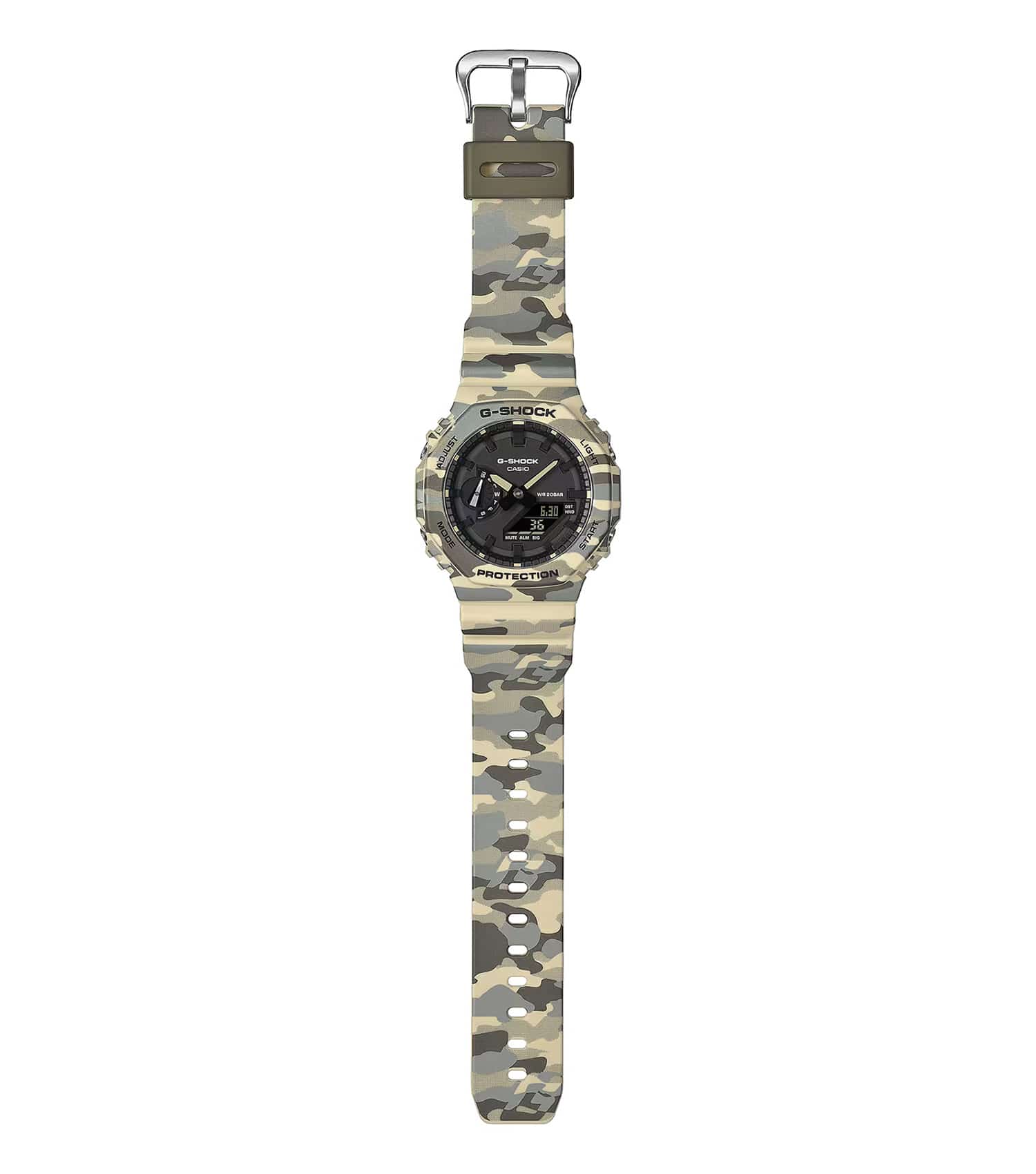 G-Shock 2100 Series Analog-Digital Men Watch Ga-2100Cm-5Adr