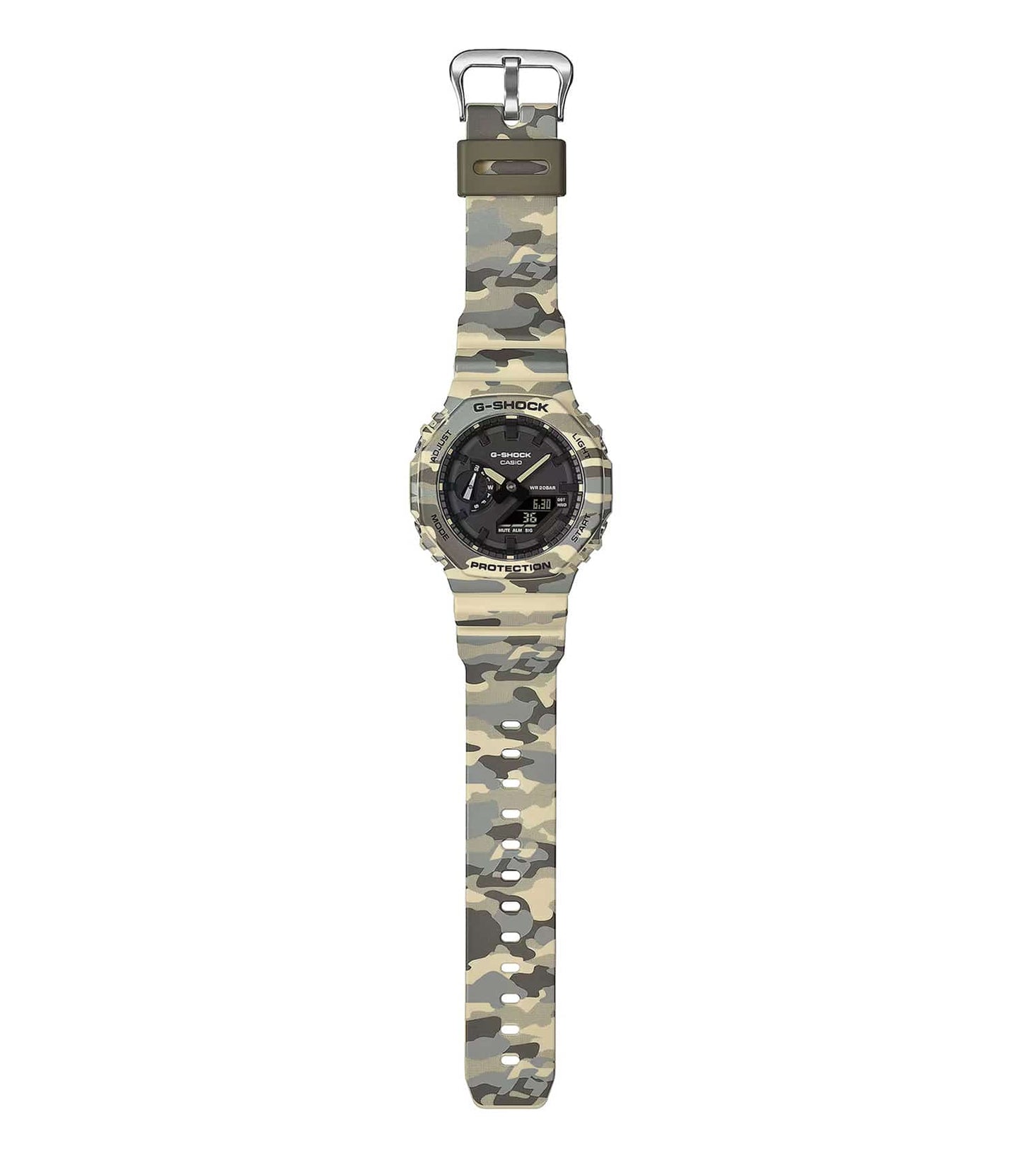 G-Shock 2100 Series Analog-Digital Men Watch Ga-2100Cm-5Adr