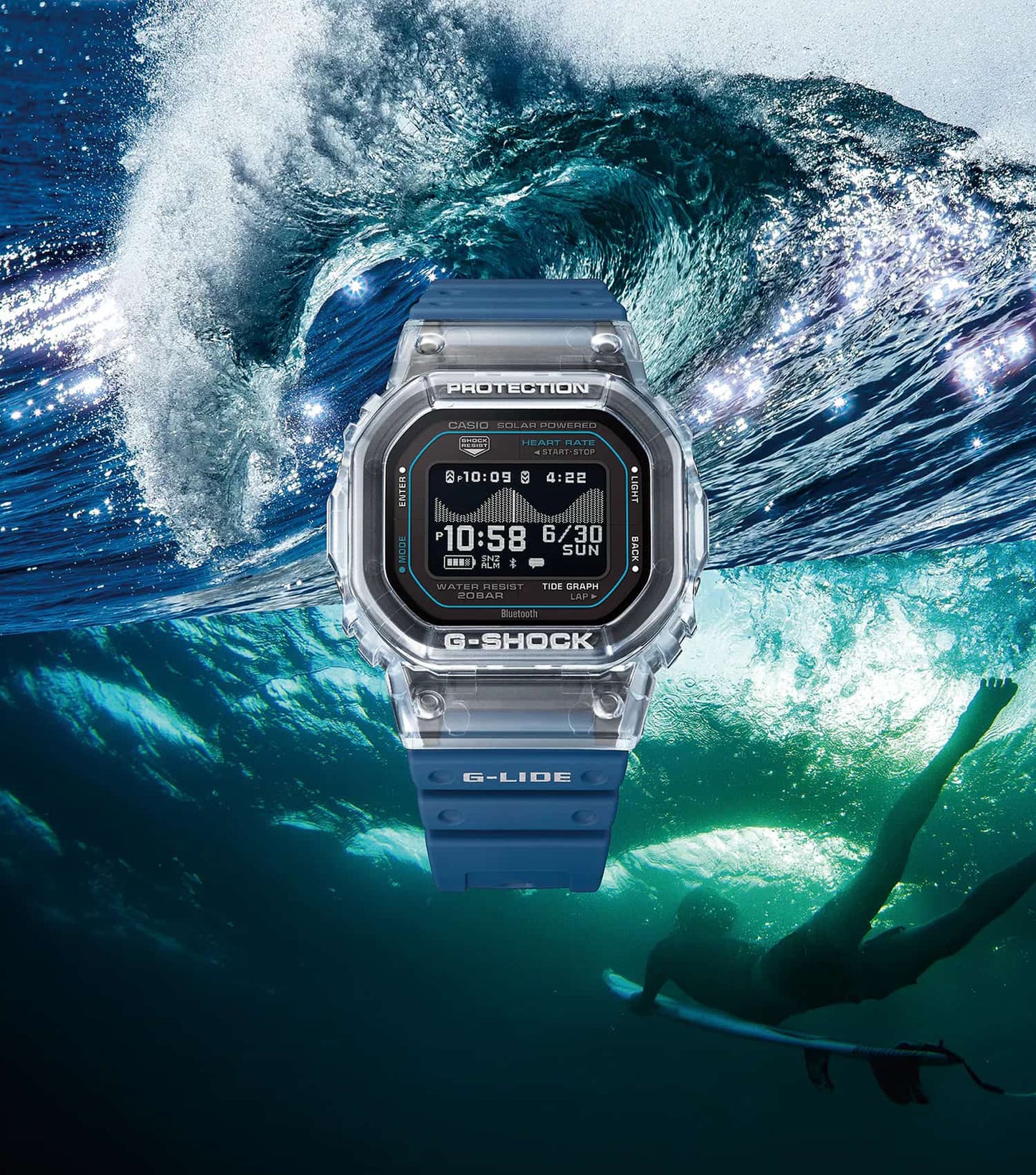 G-Shock Gbx-H5600 Series Men Watch Gbx-H5600-1Dr