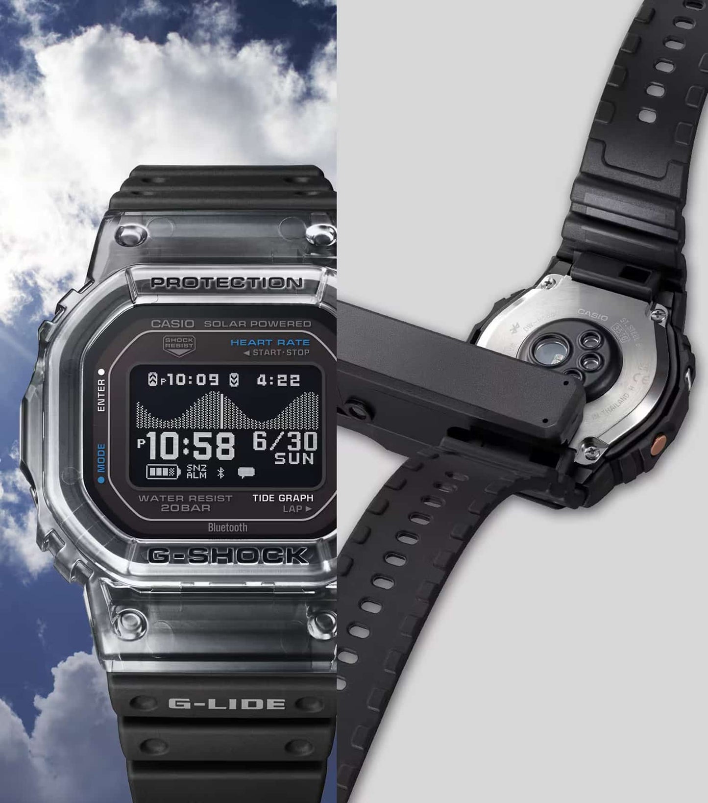 G-Shock Gbx-H5600 Series Men Watch Gbx-H5600-1Dr