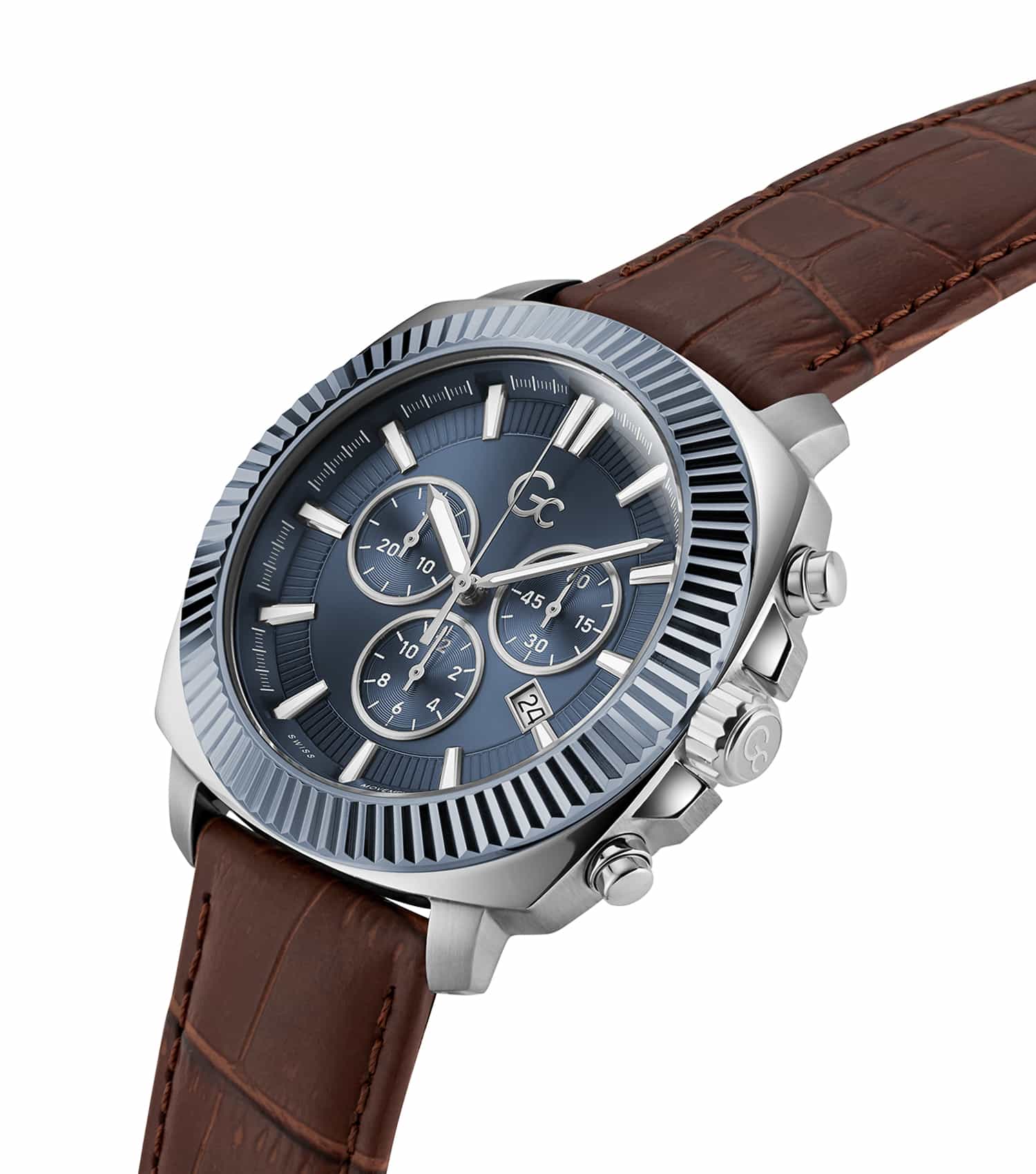 Men Flair Coussin Chronograph Watch 44 Mm