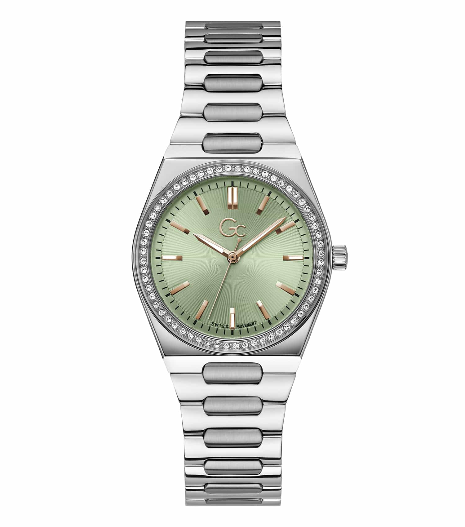 Women Prodigy Lady Quartz Watch 34mm with Silver Strap