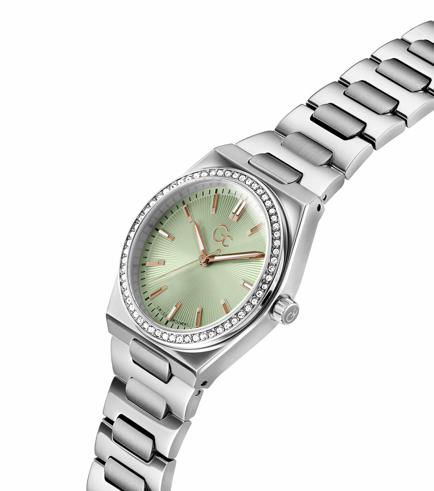 Women Prodigy Lady Quartz Watch 34mm with Silver Strap