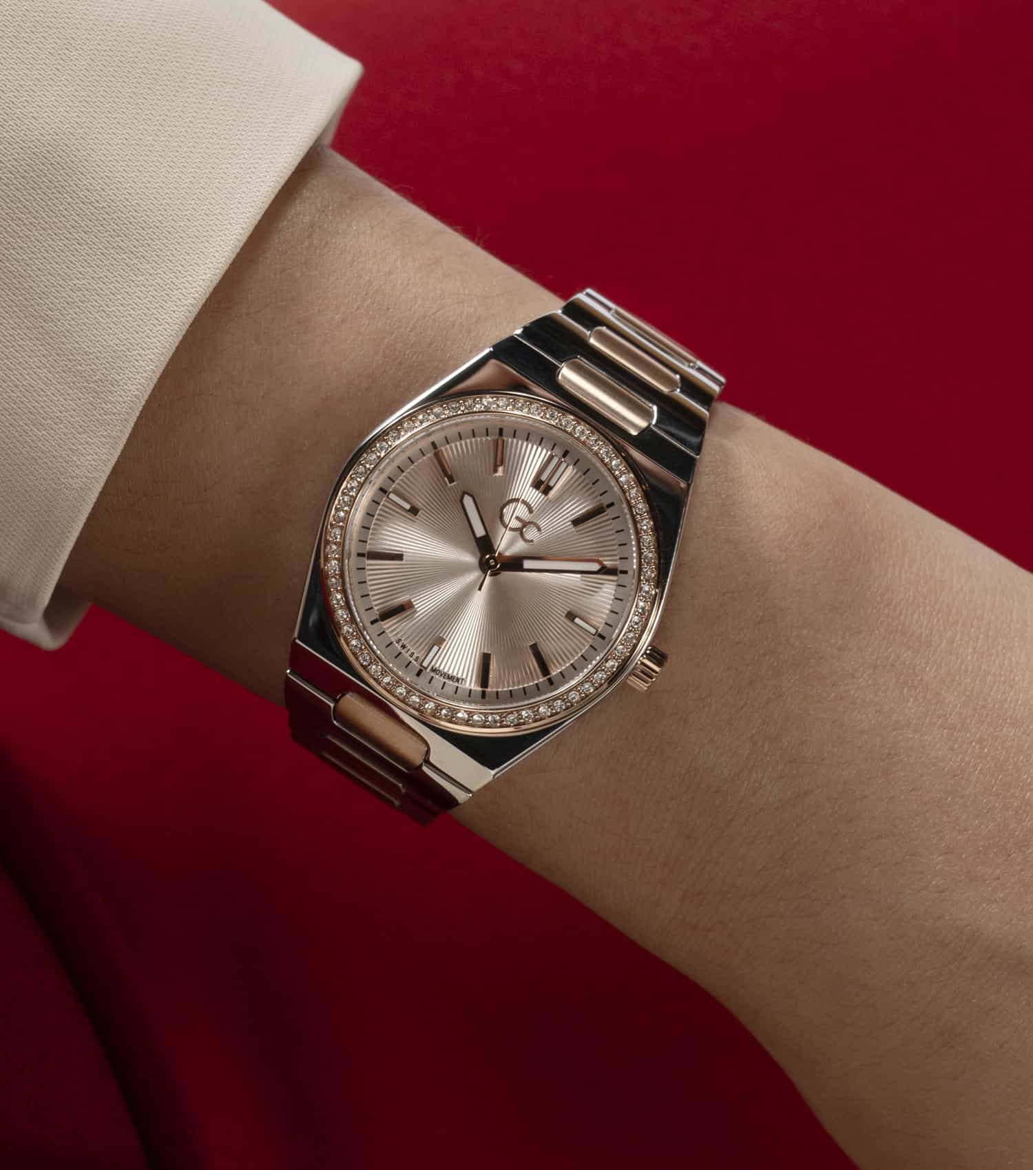 Women Prodigy Lady Quartz Watch 34mm with 2-Tone Strap
