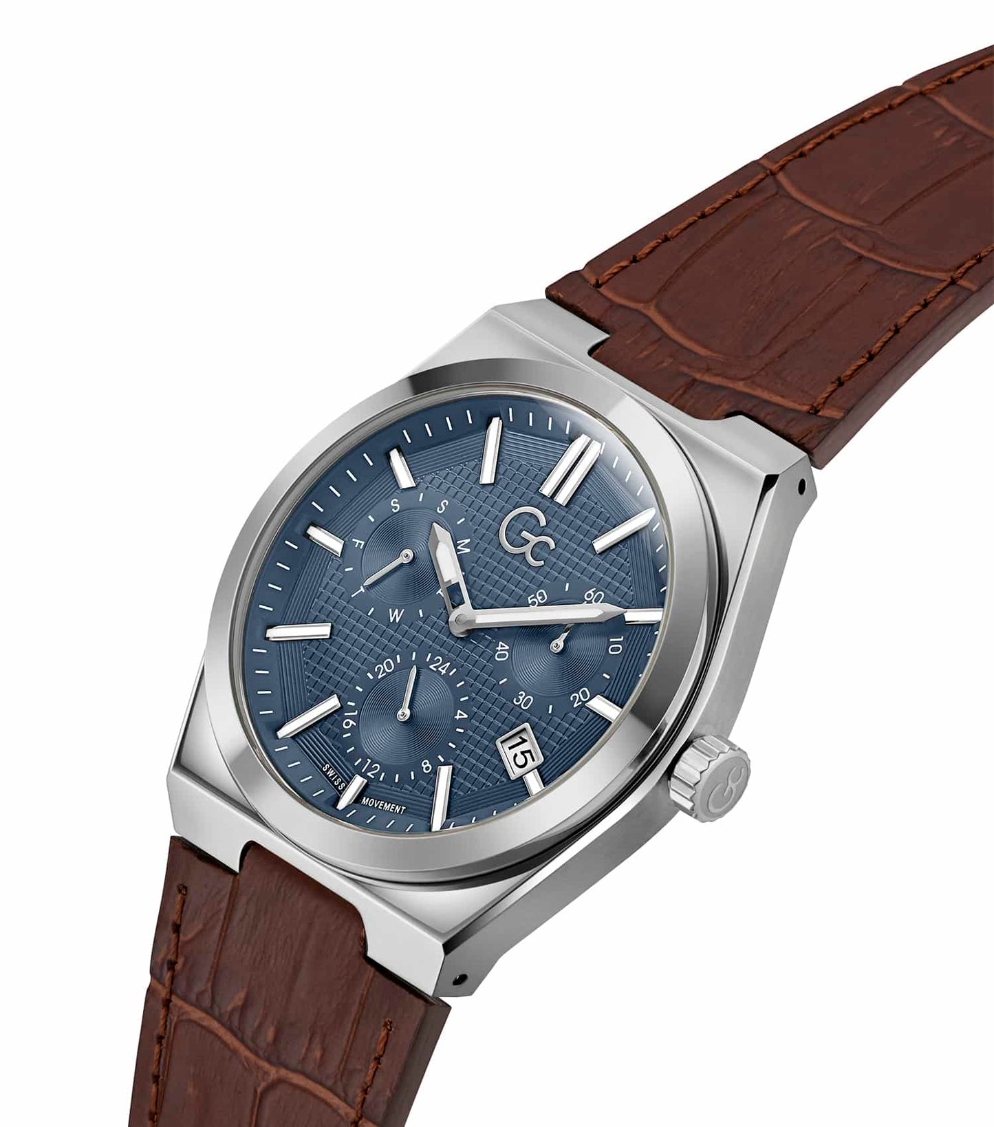 Men Prodigy Quartz Watch 44mm with Blue Dial