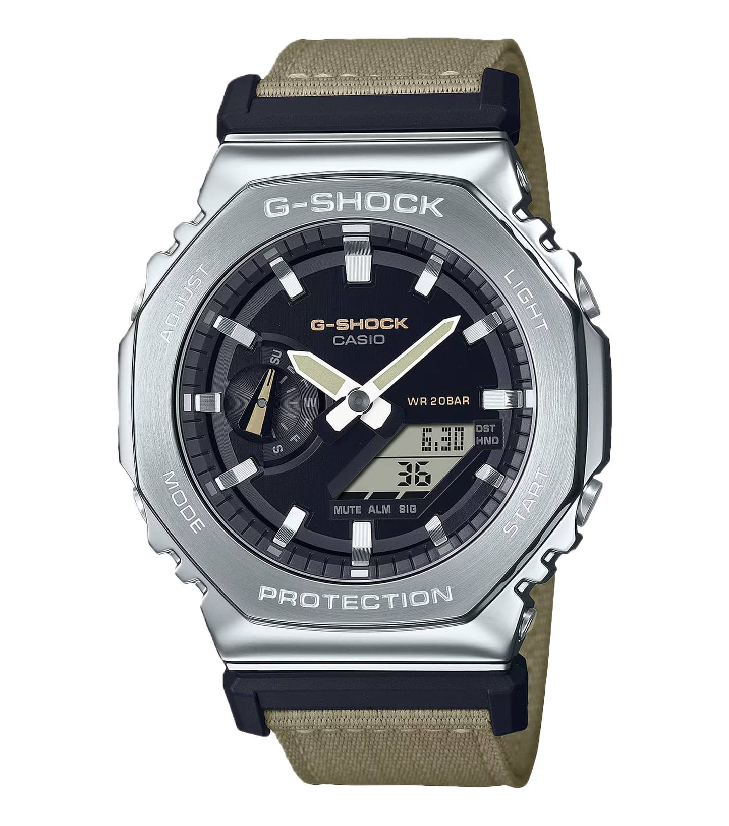 MenG-Shock G-Steel 44.4mm Analog-Digital