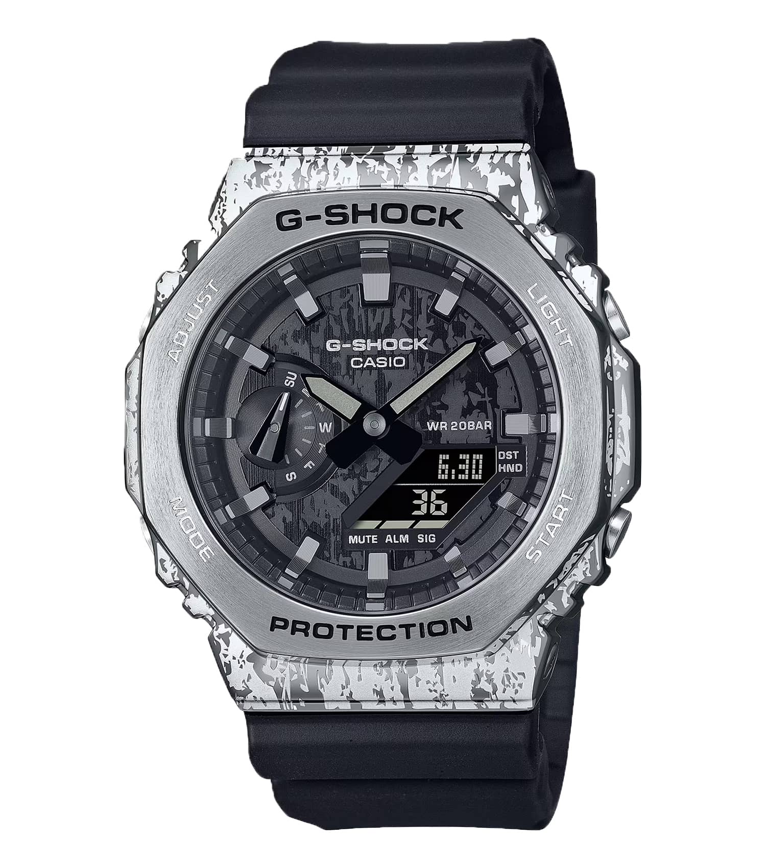 MenG-Shock G-Steel 44.4mm Analog-Digital