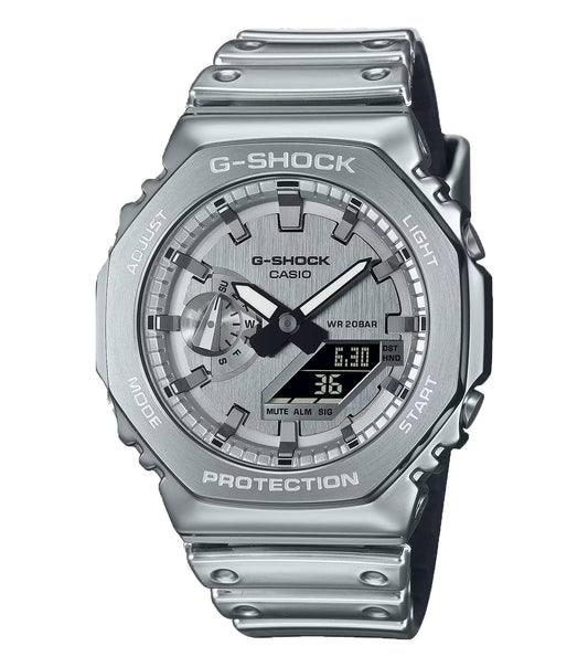 MenG-Shock Fine Metallic Series 44.4mm Analog-Digital