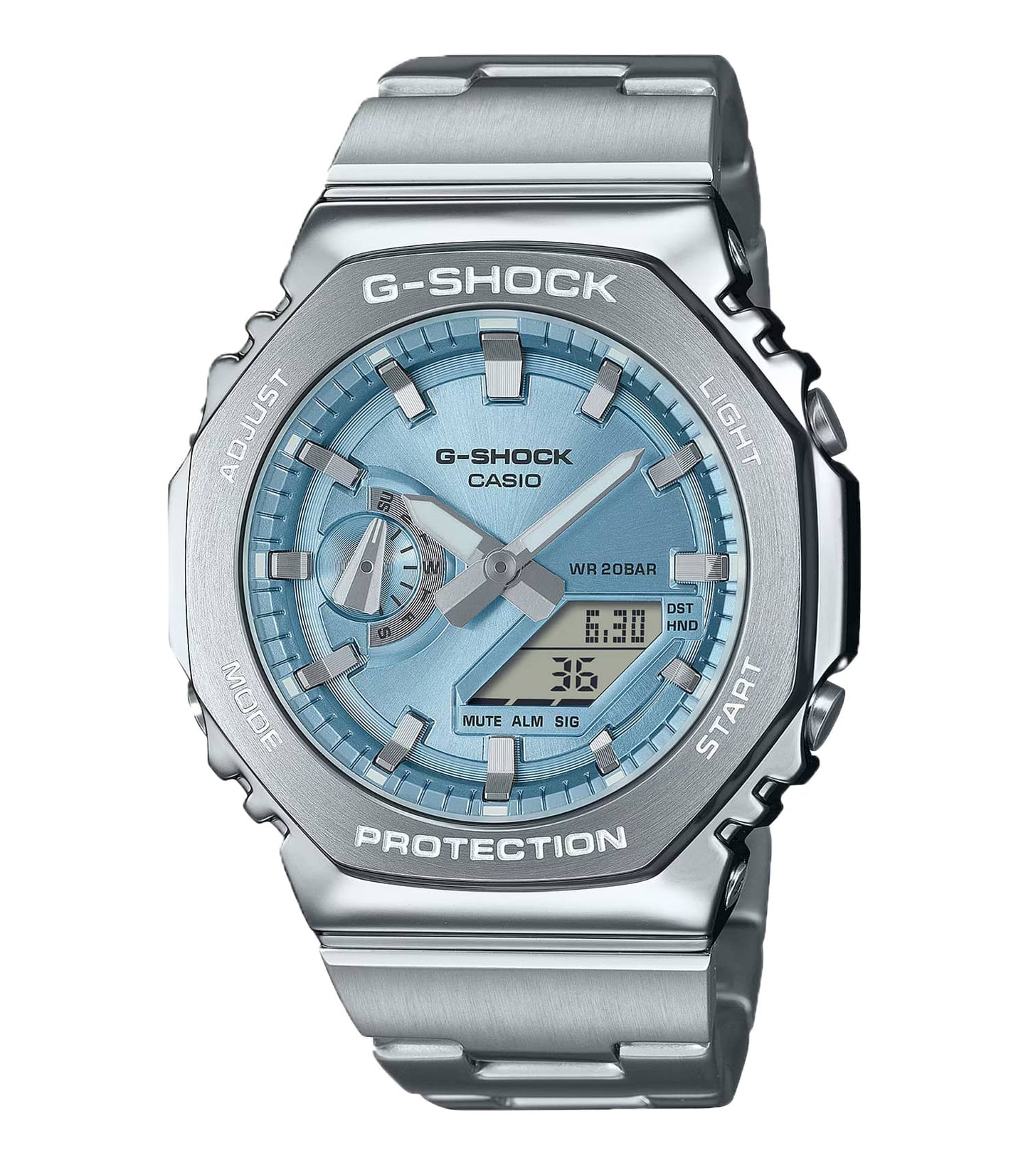 MenG-Shock G-Steel 44.4mm Analog-Digital