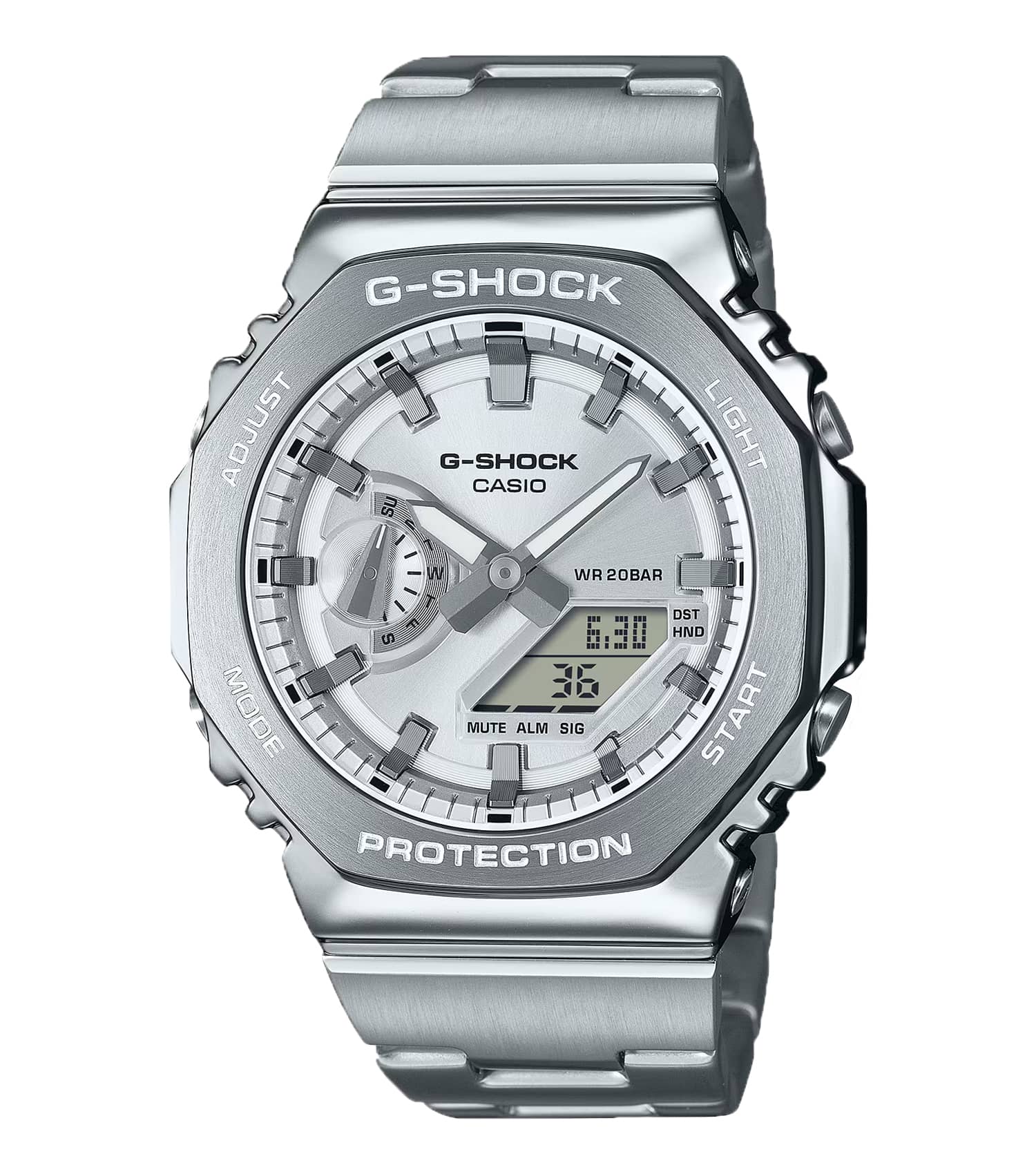 MenG-Shock G-Steel 44.4mm Analog-Digital