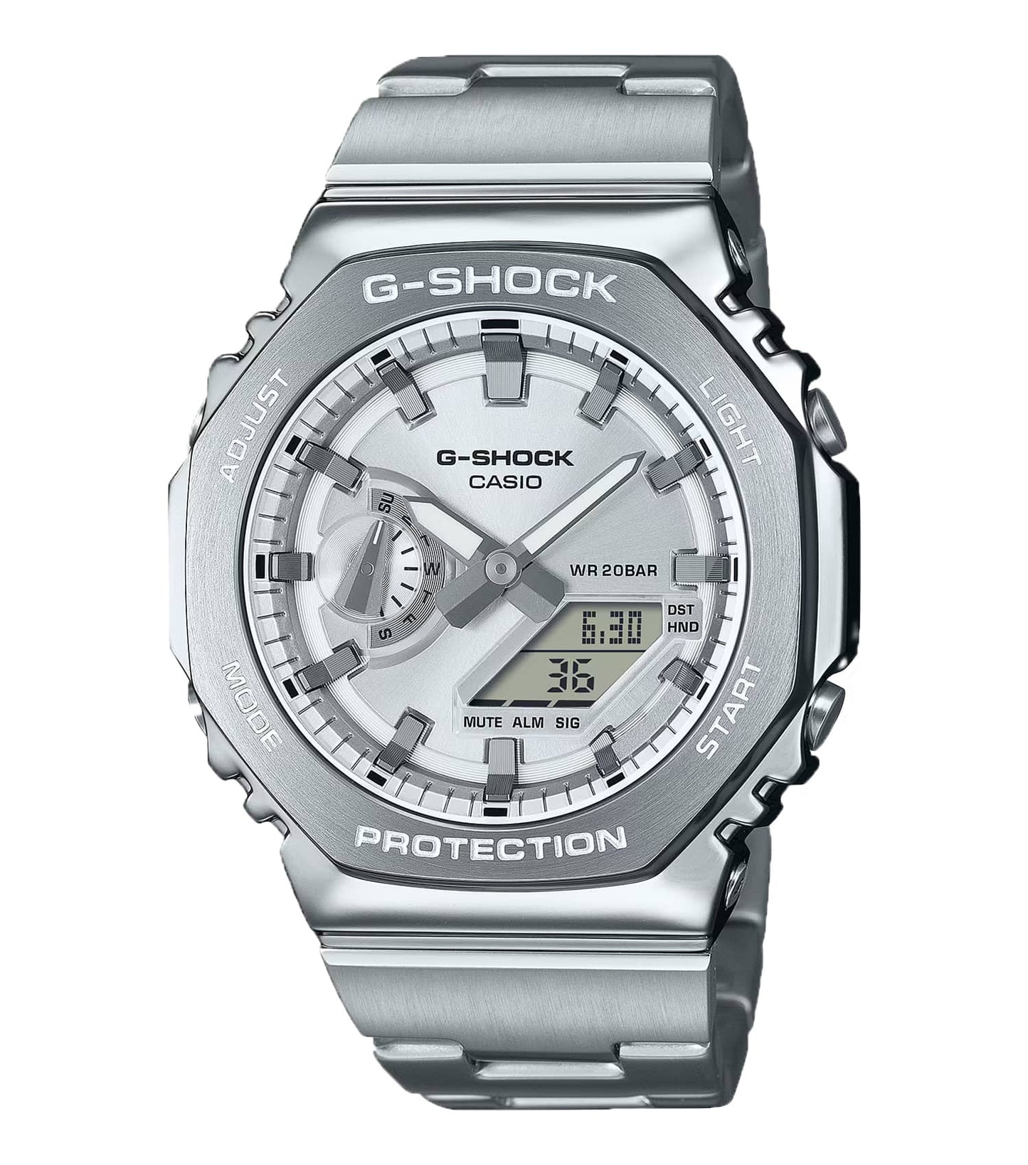 MenG-Shock G-Steel 44.4mm Analog-Digital