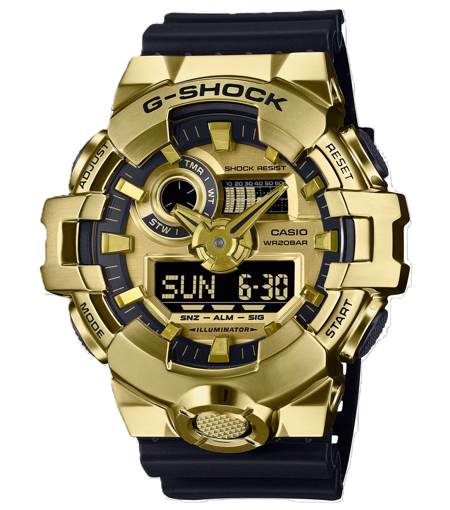 MenG-Shock G-Steel 53.4mm Analog-Digital