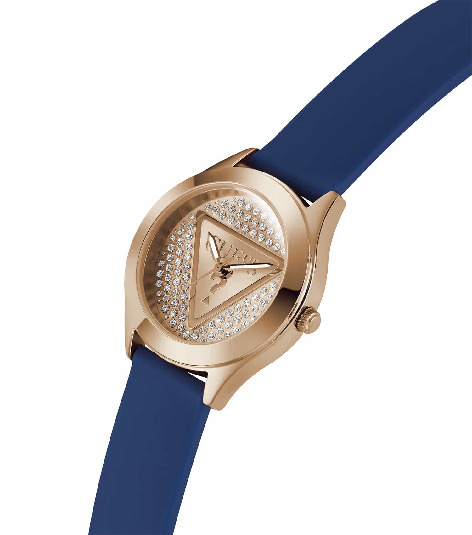 Women Glitz Plaque Quartz Watch 34 Mm