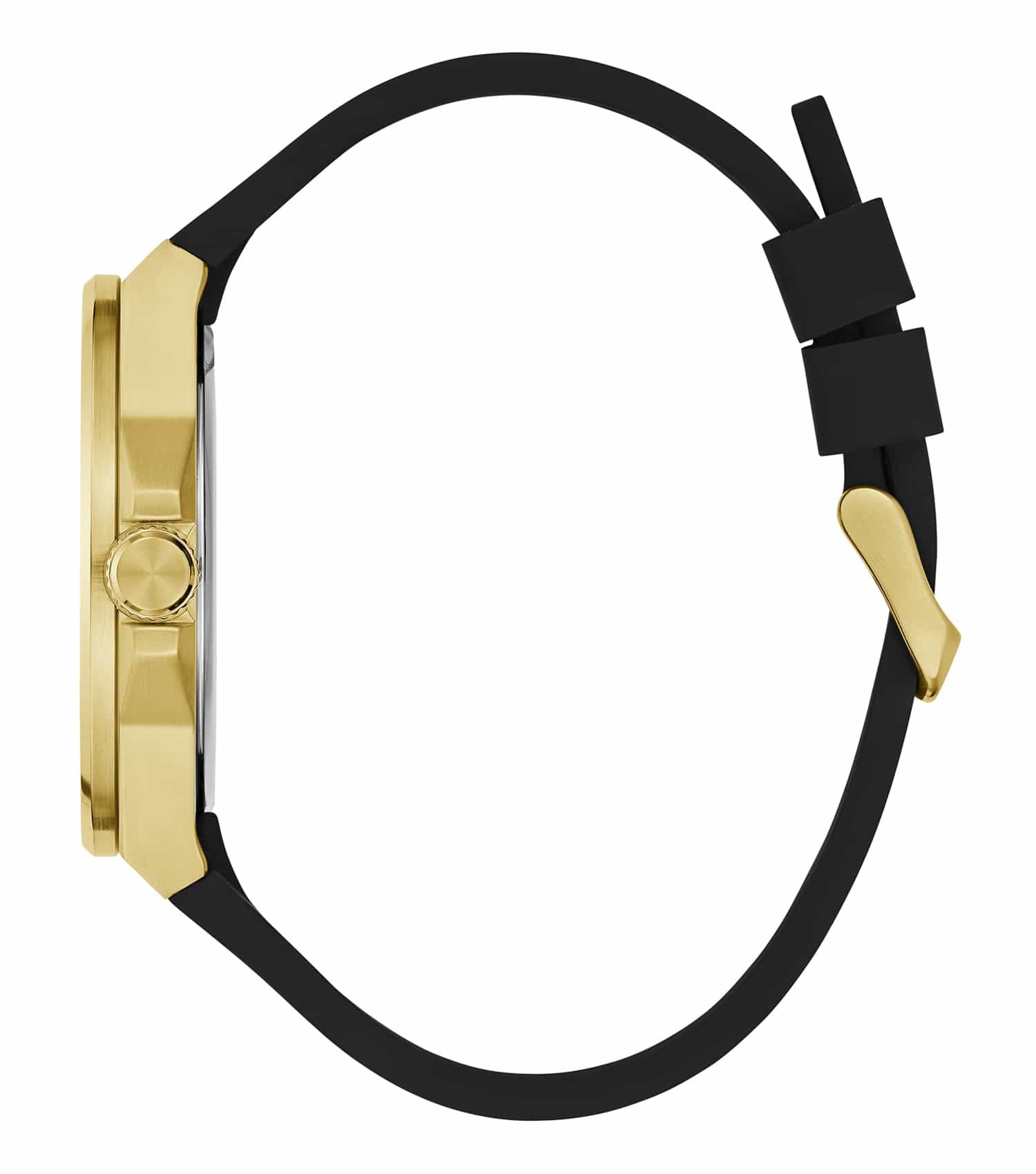Men Vinyl Quartz Watch 44 Mm